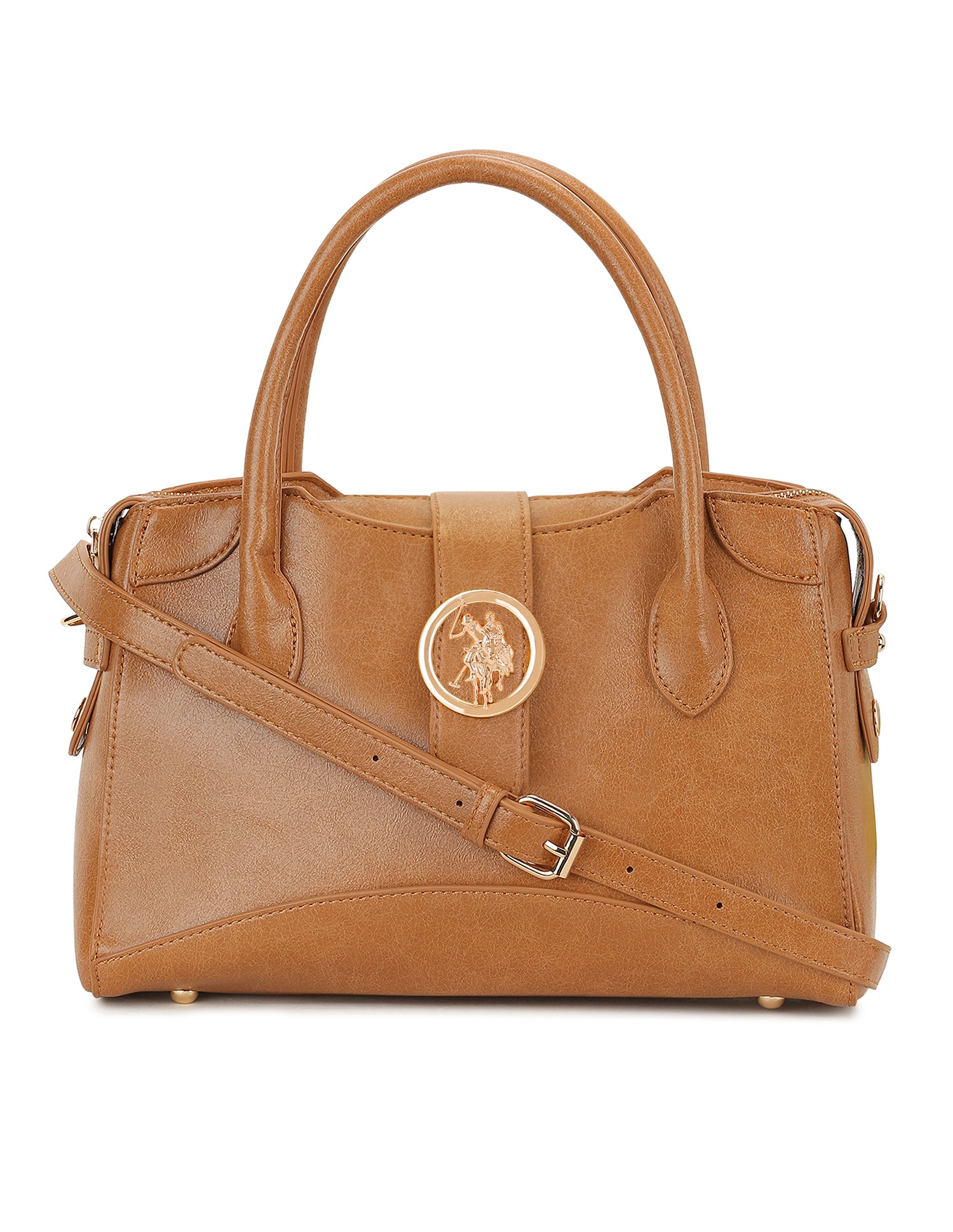 Women Ami Textured Satchel Bag