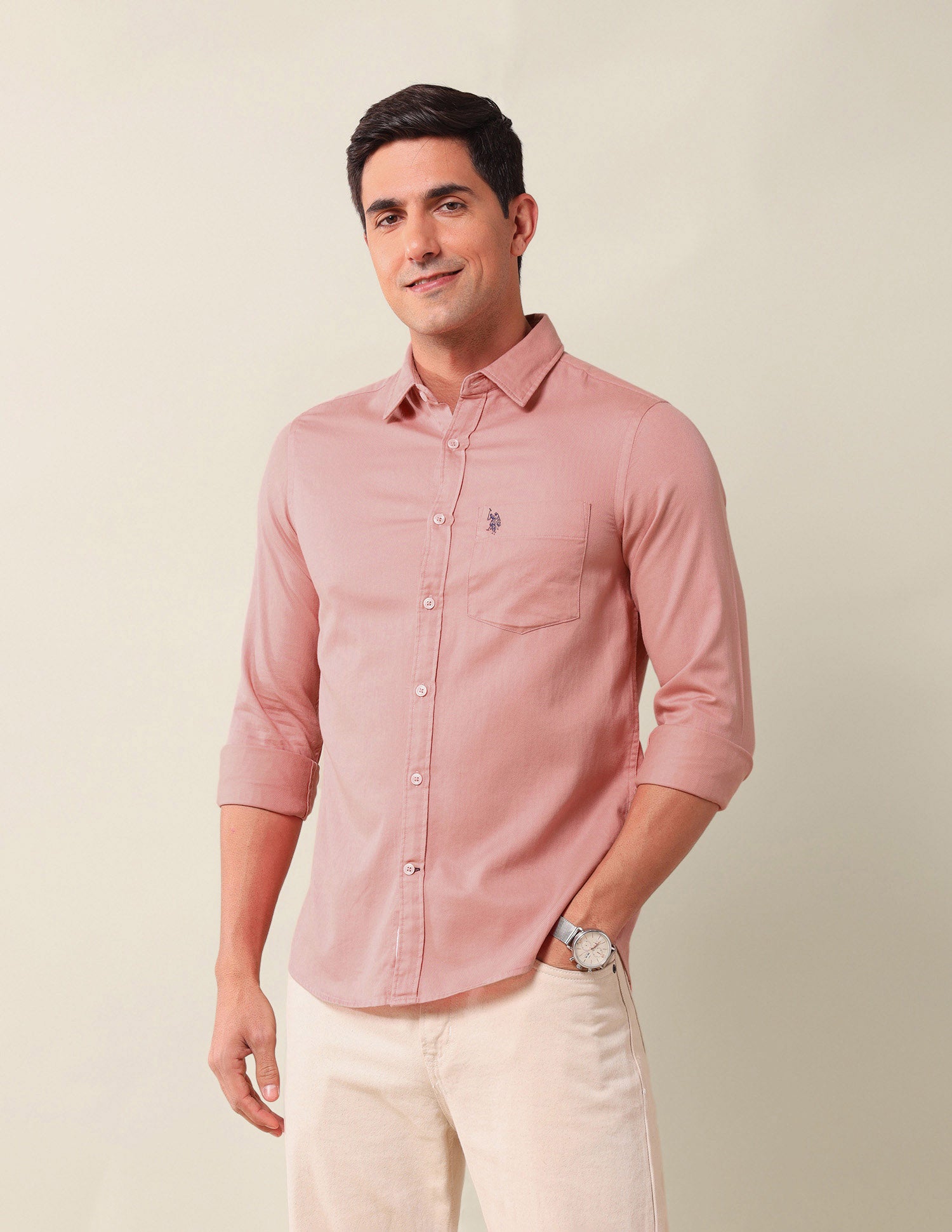 Pure CottonTailored Fit Shirt