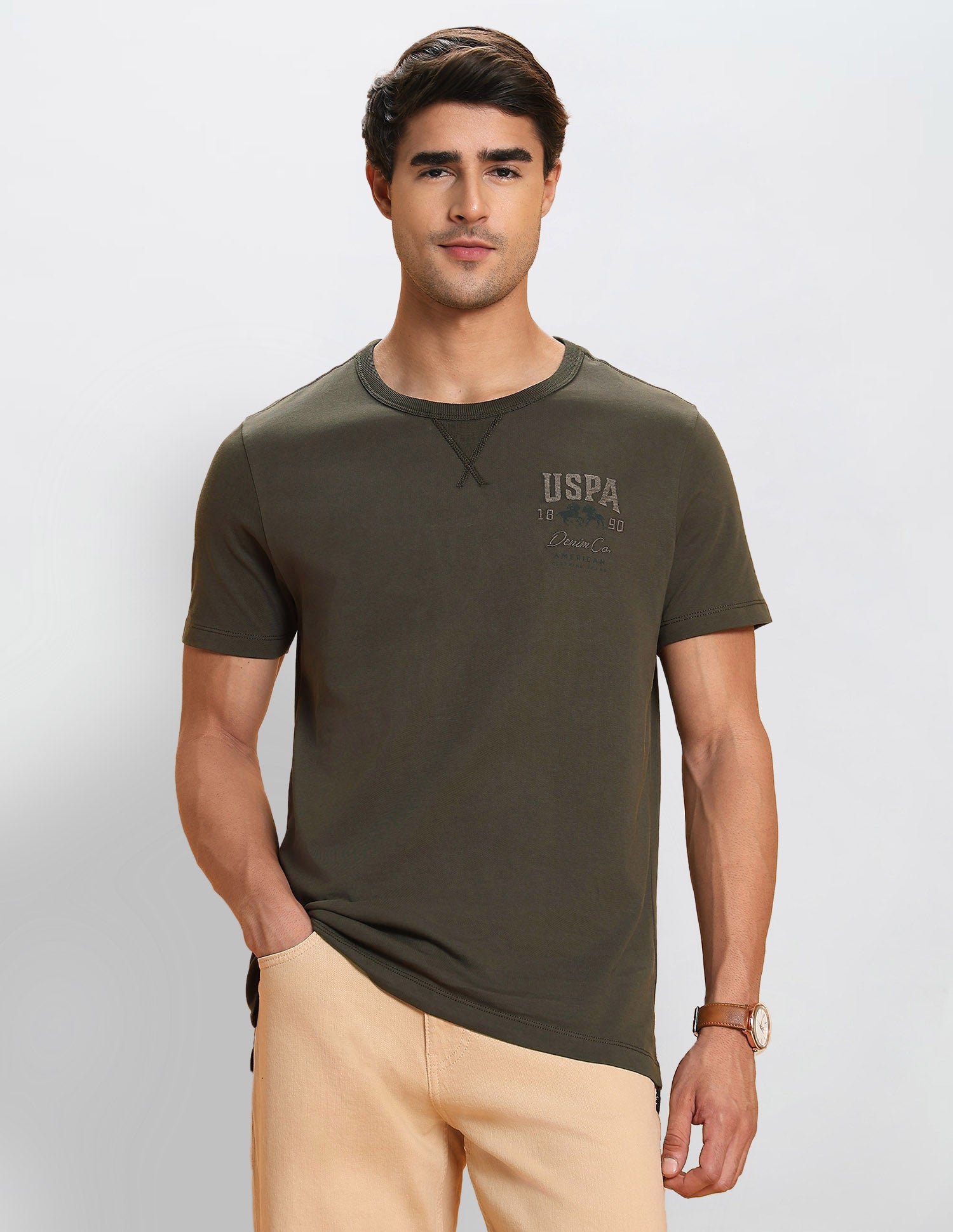 Pure Cotton Muscle Fit T-Shirt