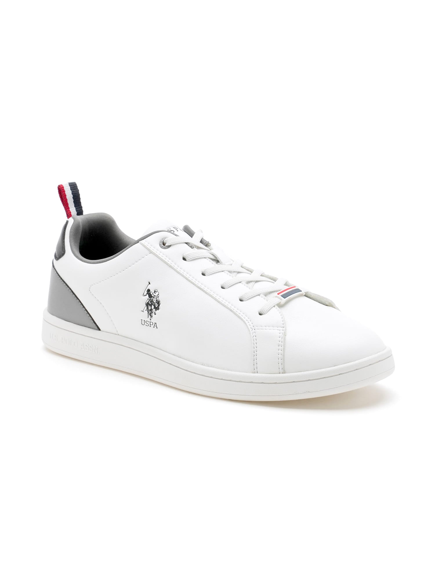 Colour Block Panelled Stefan 3.0 Sneakers White - U.S. Polo Assn. India | Large