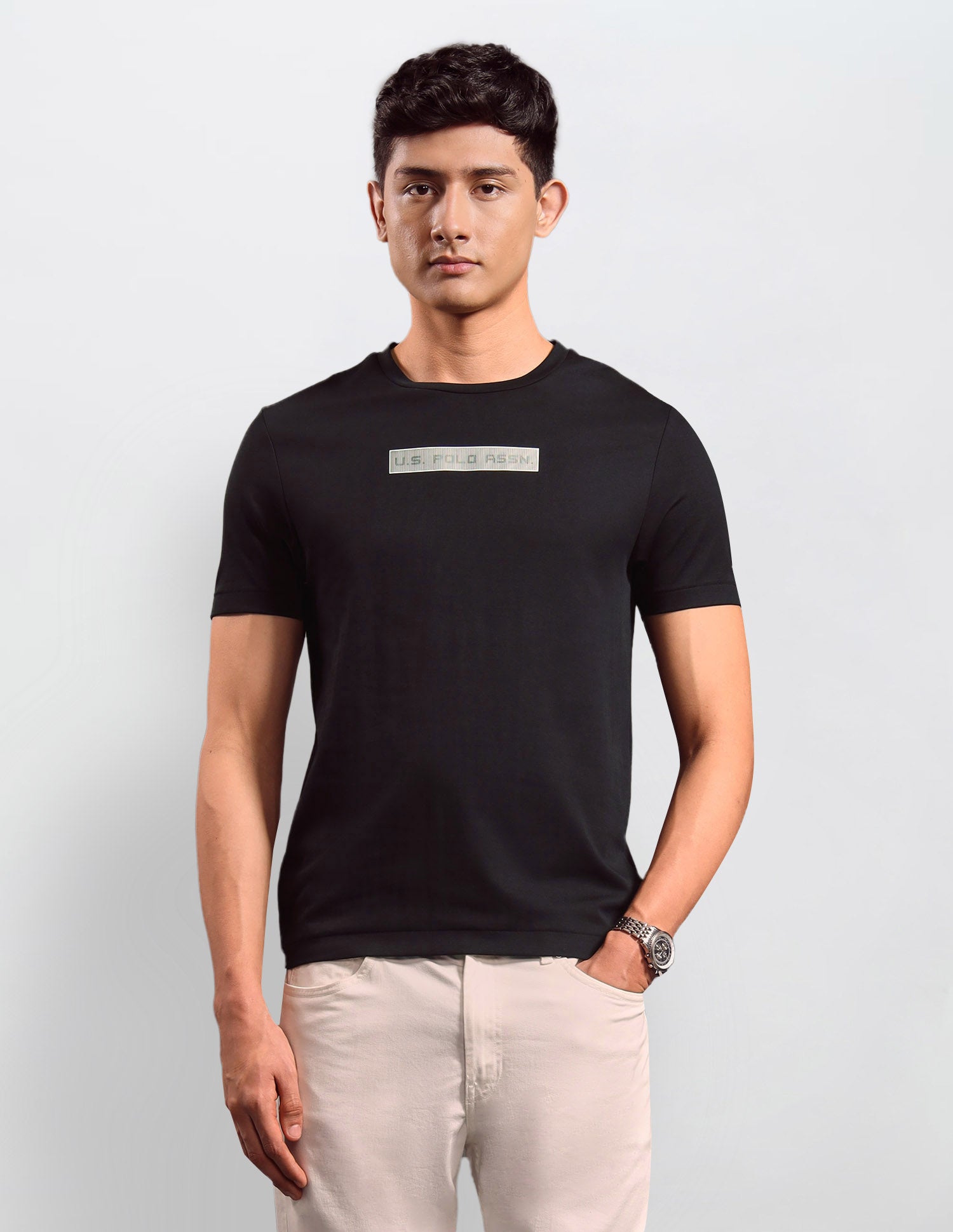Solid Regular Fit T-shirt