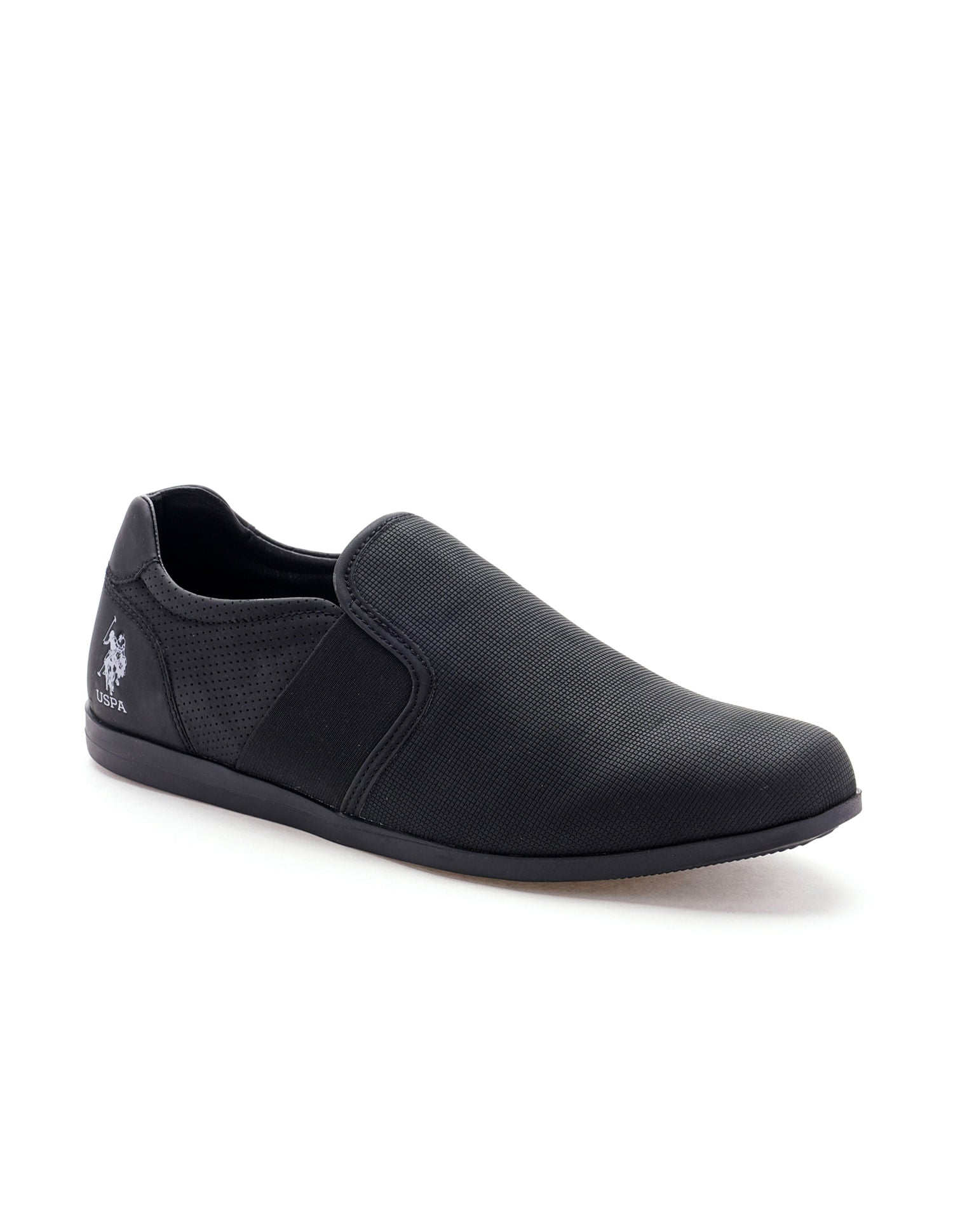 Men Sergio 2.0 Black Work Casuals Slip On Black - U.S. POLO ASSN. | Large
