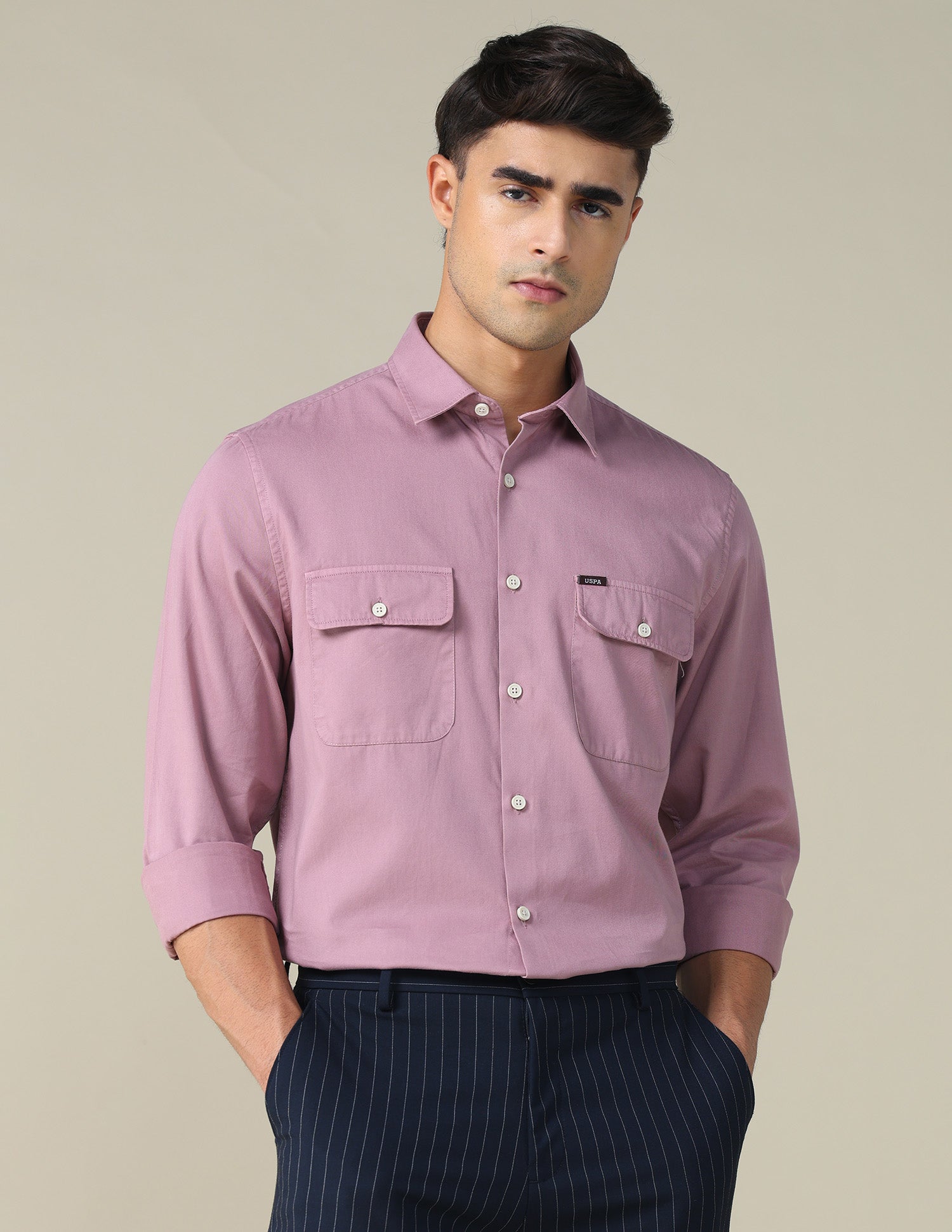 Twill Relaxed Fit Shirt