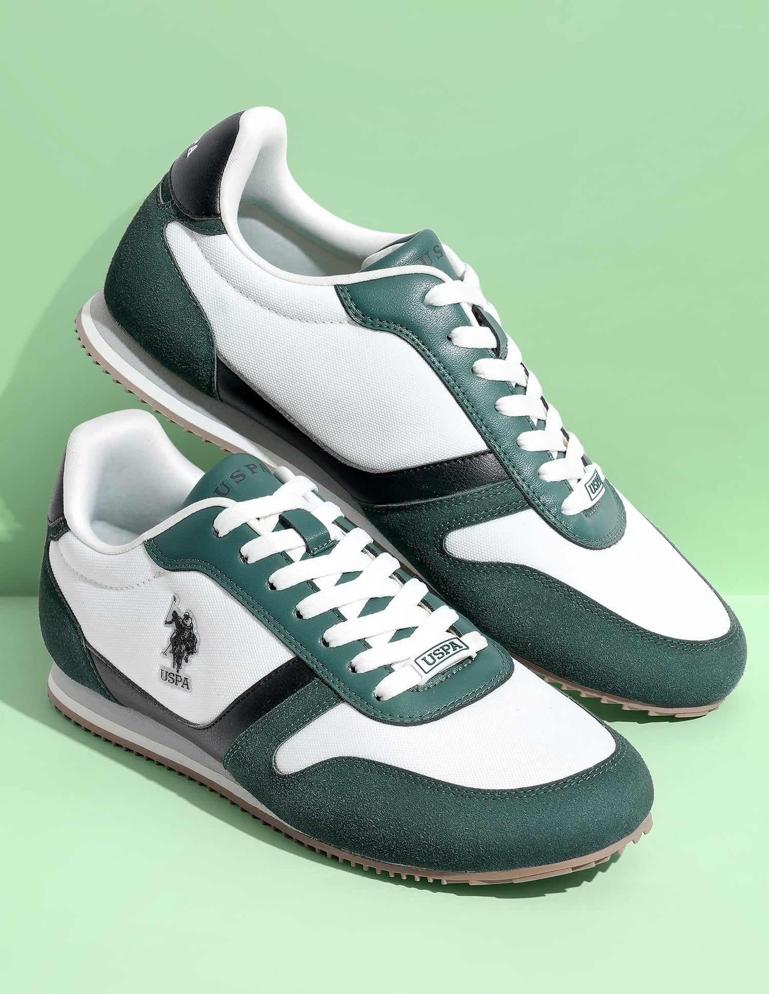 Men Clemt 3.0 Sneakers Green - U.S. Polo Assn. India | Large