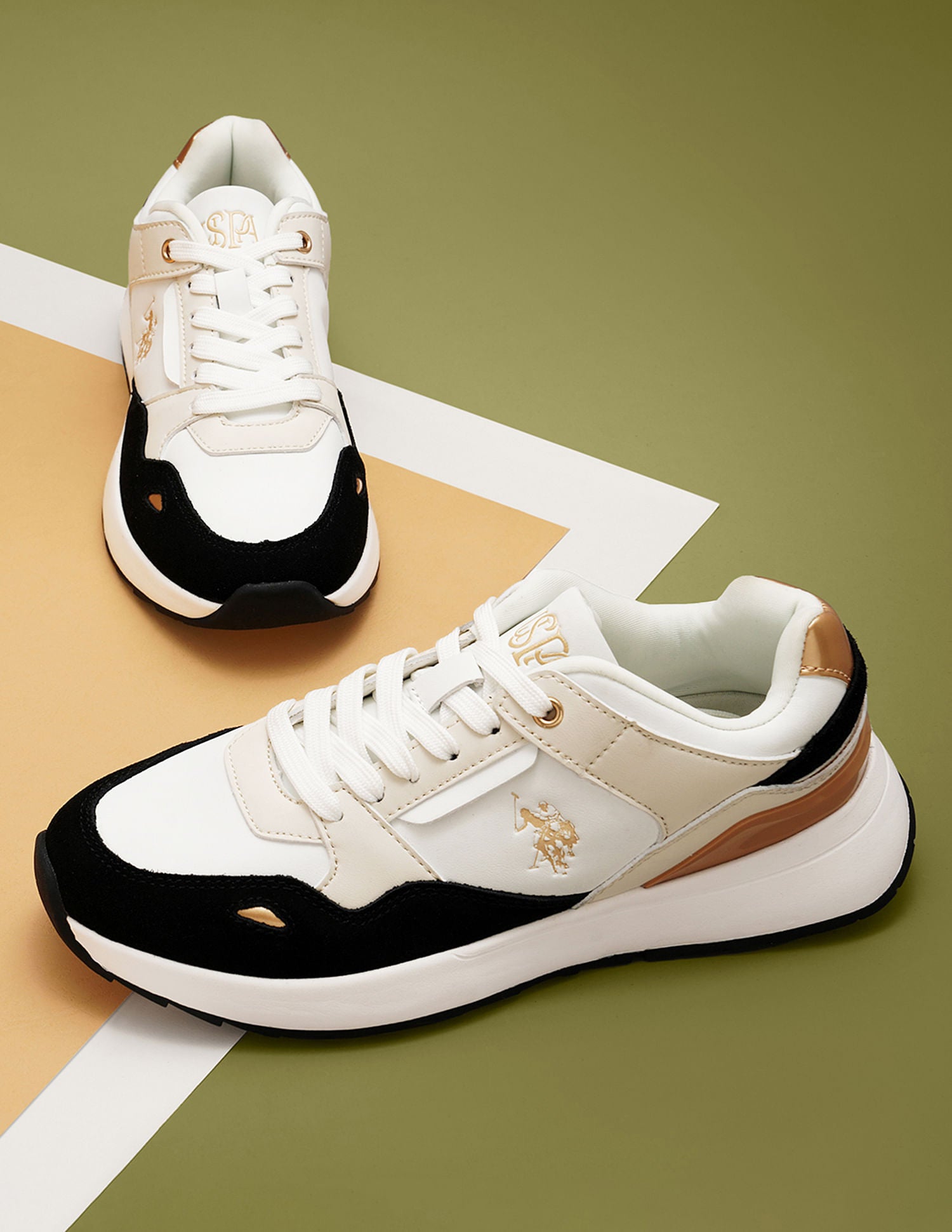 Women Colour Block Elena Sneakers