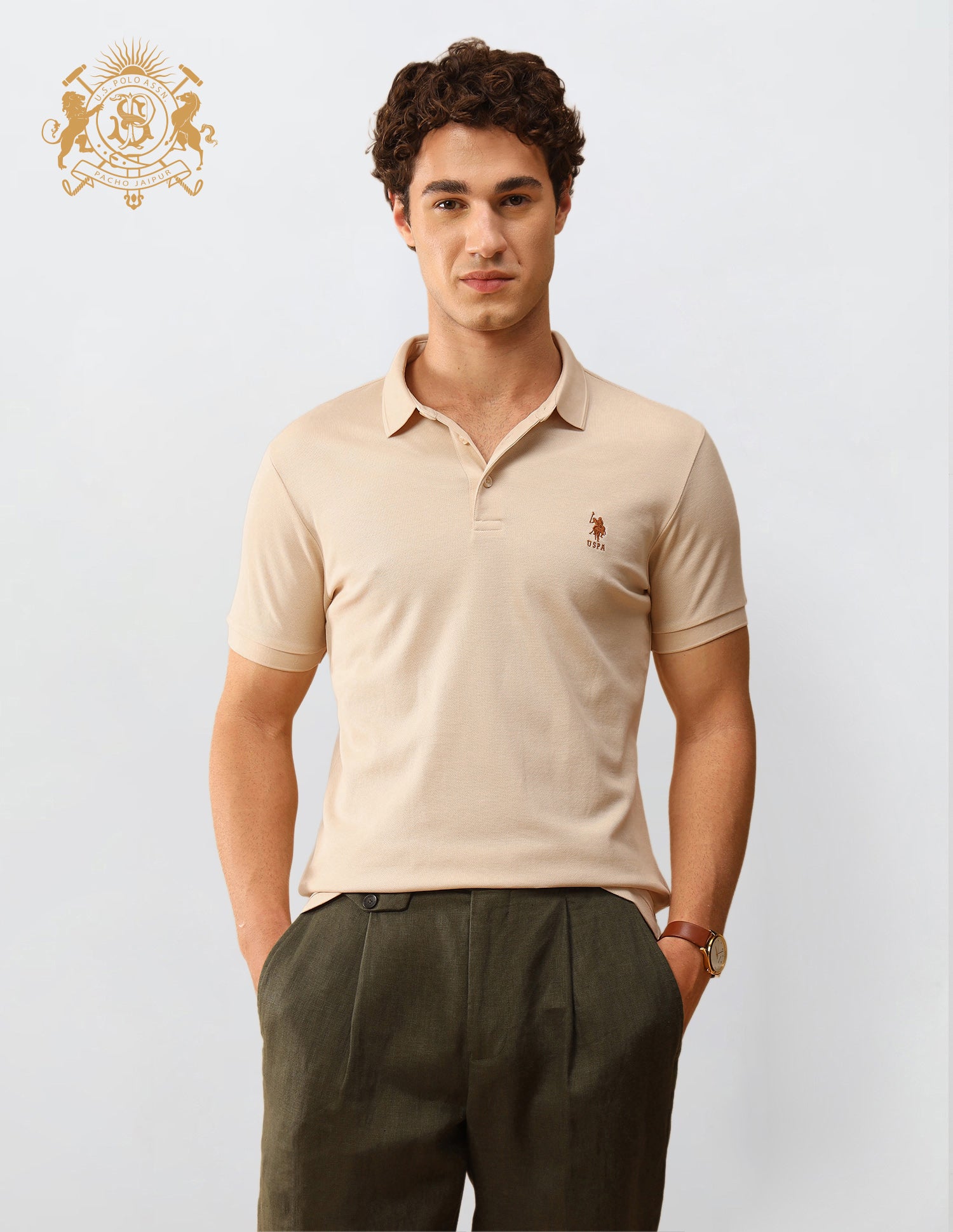 Pacho X Slim Fit Solid Polo Shirt