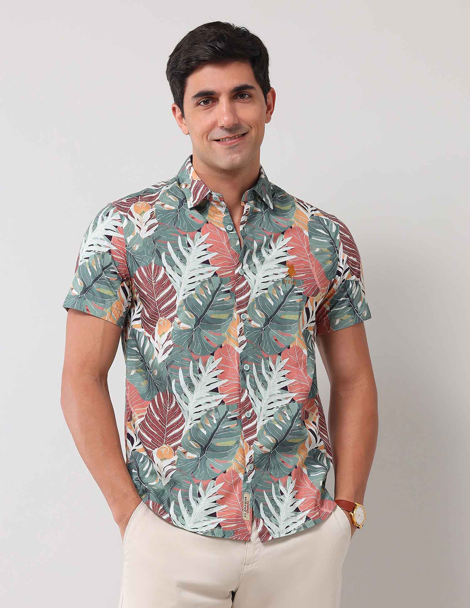 Regular Fit All-Over Shirt