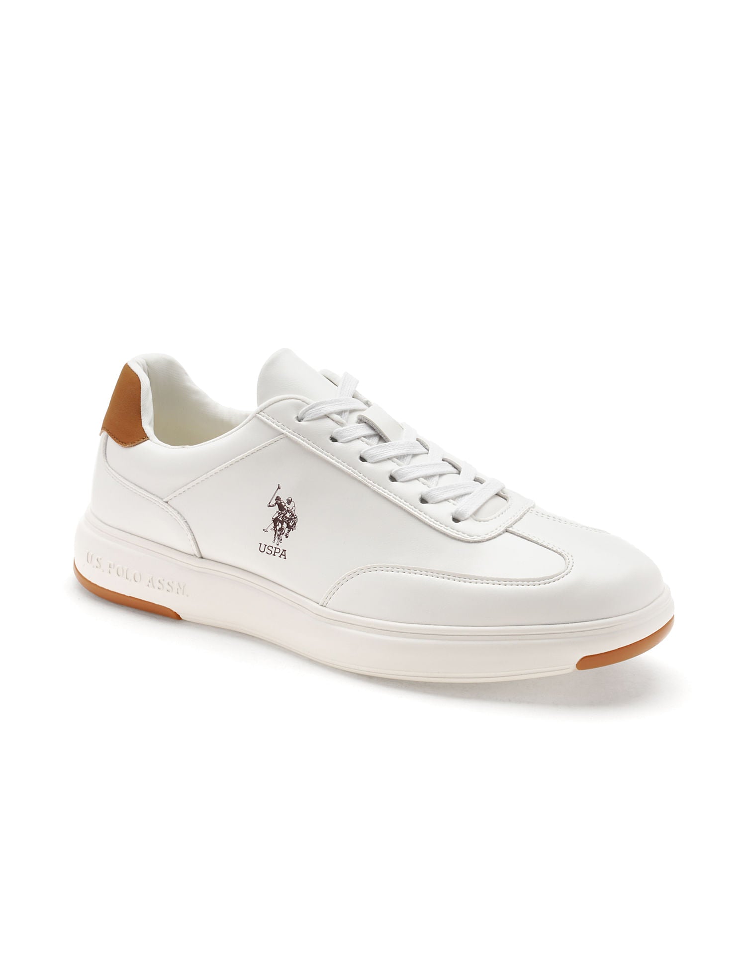 Men Como White All Day Sneakers White - U.S. POLO ASSN. | Large