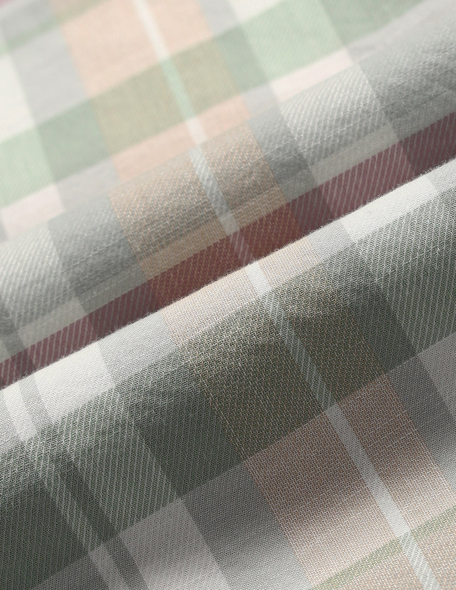 Tartan Checked Slim Fit Shirt Light-Grey - U.S. POLO ASSN. | Large