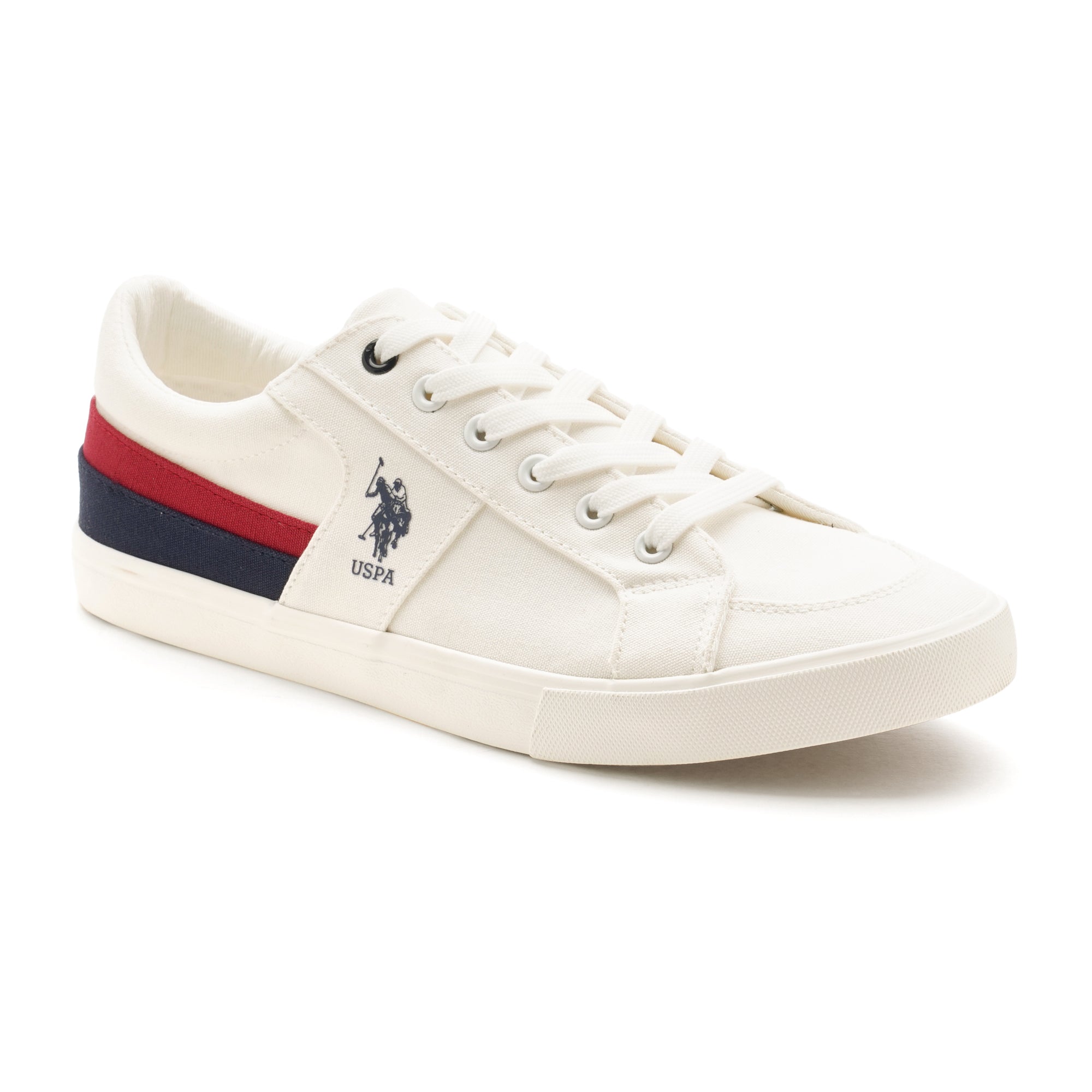 Men Clarkin 10.0 Colourblocked Sneakers Off White - U.S. Polo Assn. India | Large