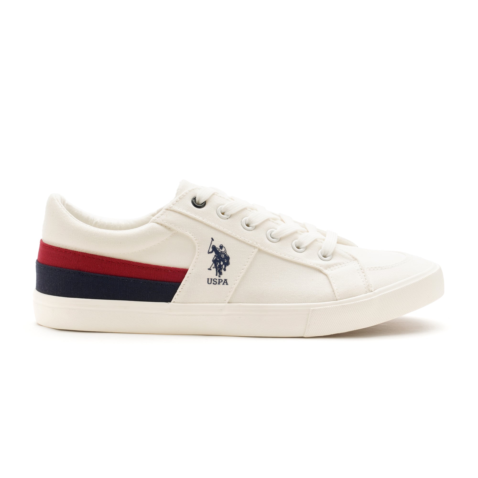 Men Clarkin 10.0 Colourblocked Sneakers Off White - U.S. Polo Assn. India | Large