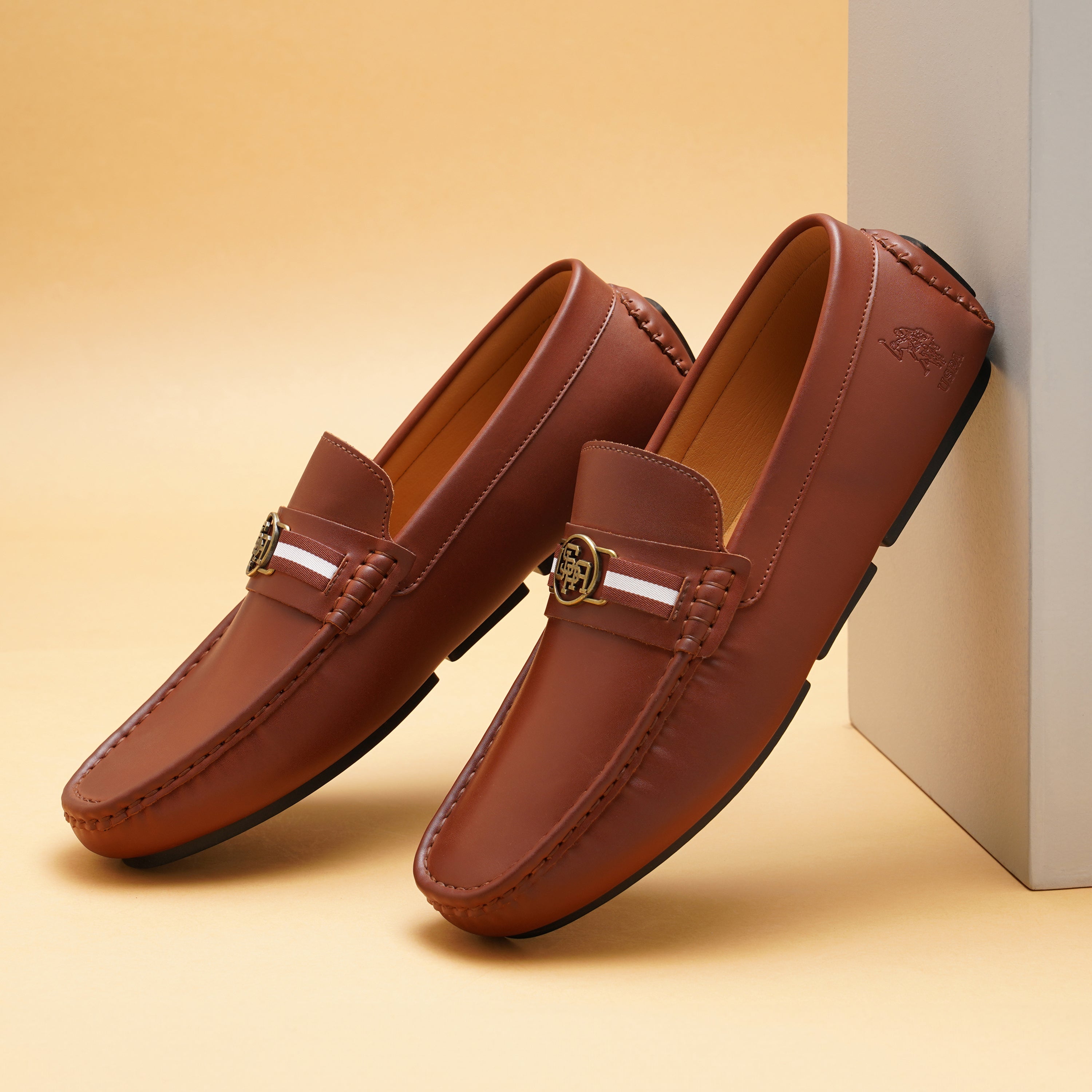 Men Fritof 4.0 Loafers Tan - U.S. Polo Assn. India | Large