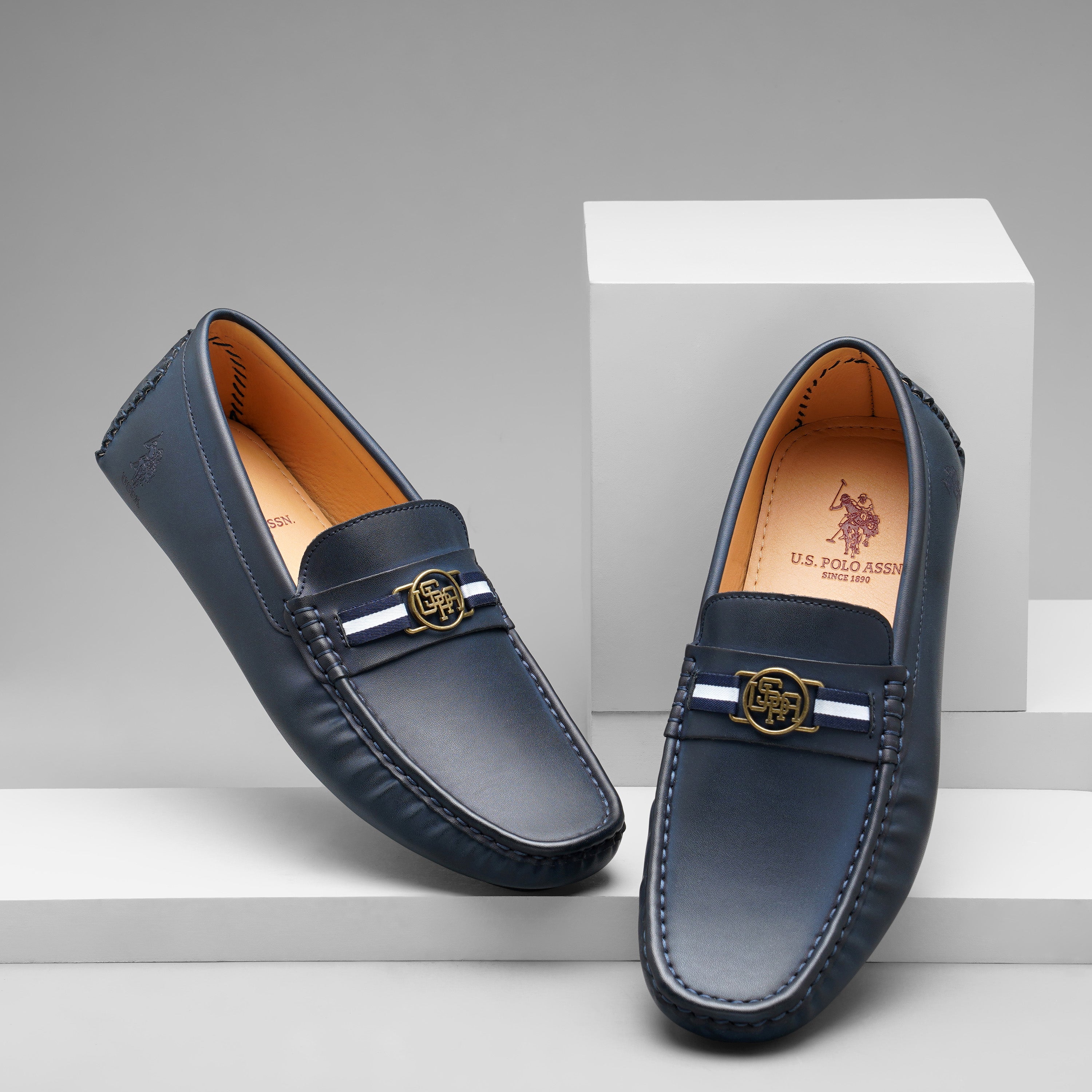 Men Fritof 4.0 Loafers Navy - U.S. Polo Assn. India | Large