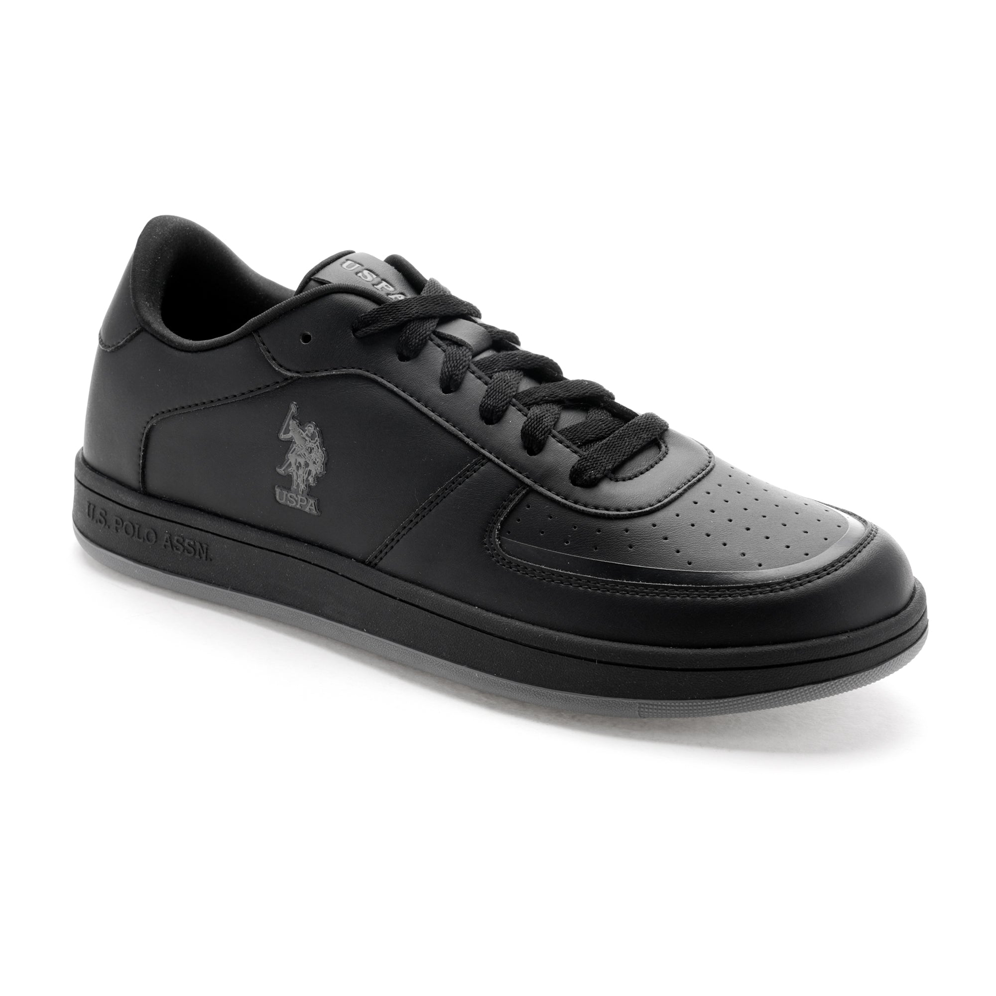 Men Solid Rein 3.0 Blk Sneakers Black - U.S. Polo Assn. India | Large