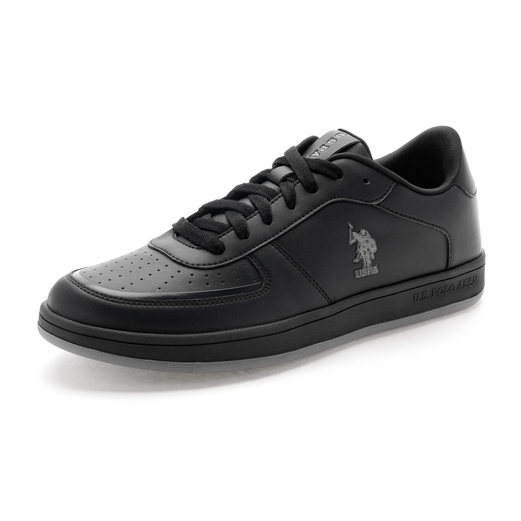 Men Solid Rein 3.0 Blk Sneakers Black - U.S. Polo Assn. India | Large