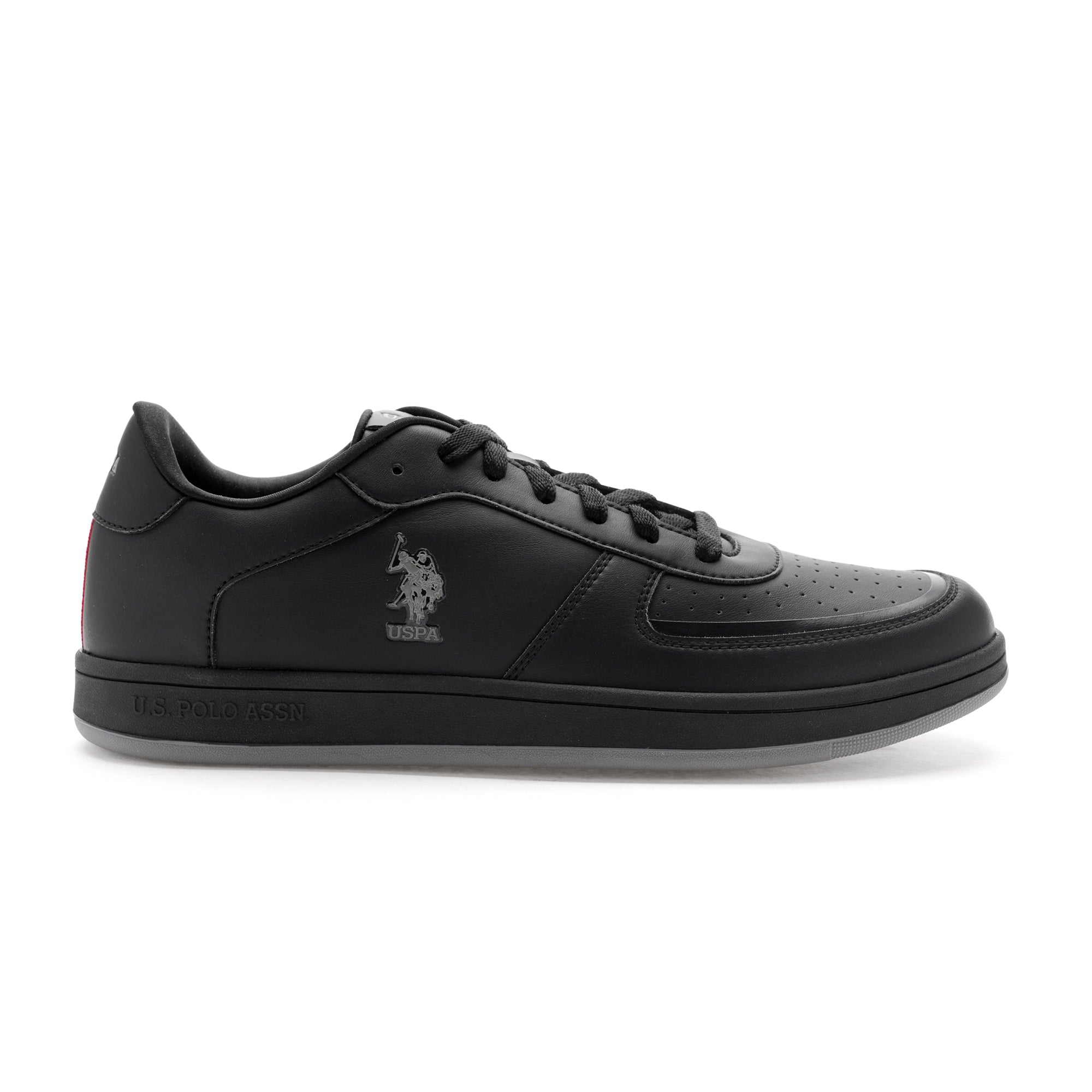 Men Solid Rein 3.0 Blk Sneakers Black - U.S. Polo Assn. India | Large