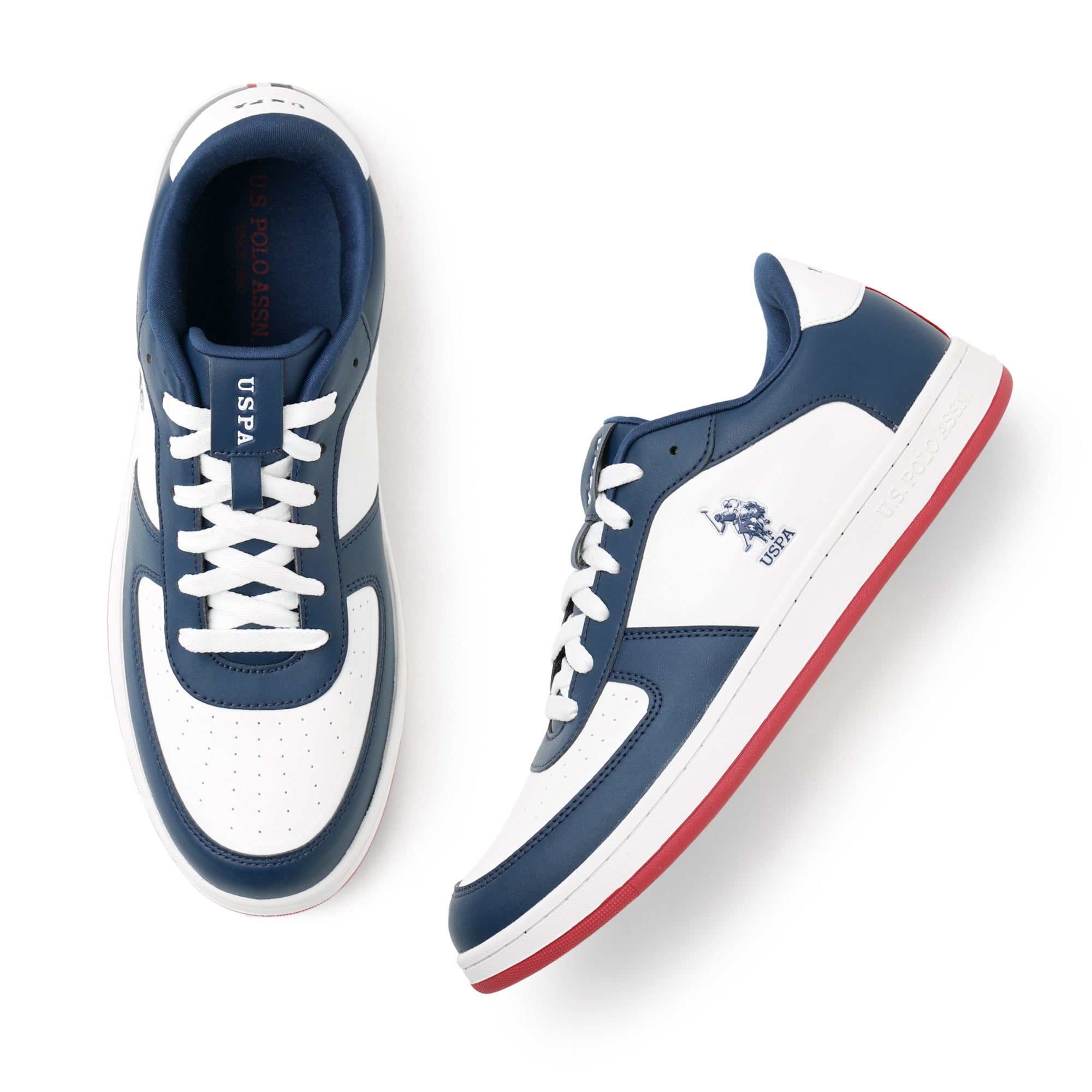 Men Colorblocked Rein 3.0 Sneakers Dark Blue - U.S. Polo Assn. India | Large