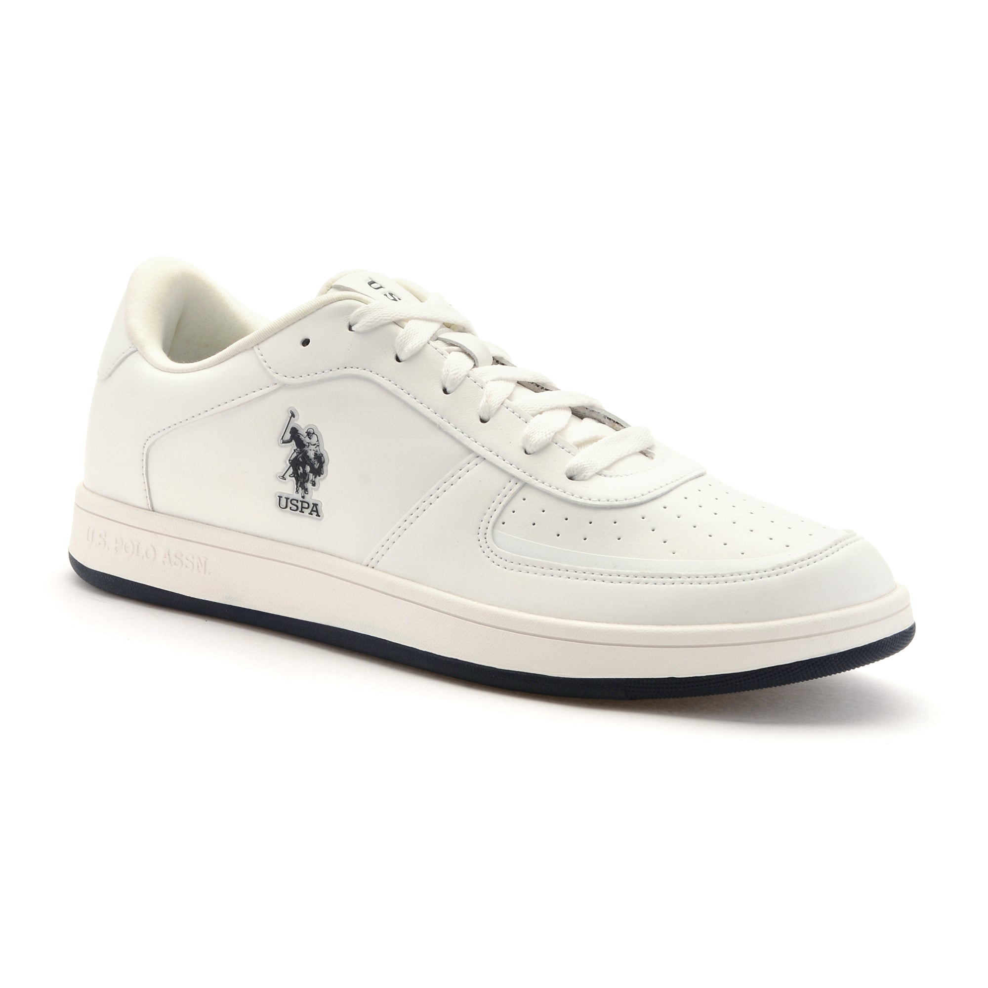 Men Solid Rein 3.0 Sneakers Off White - U.S. Polo Assn. India | Large