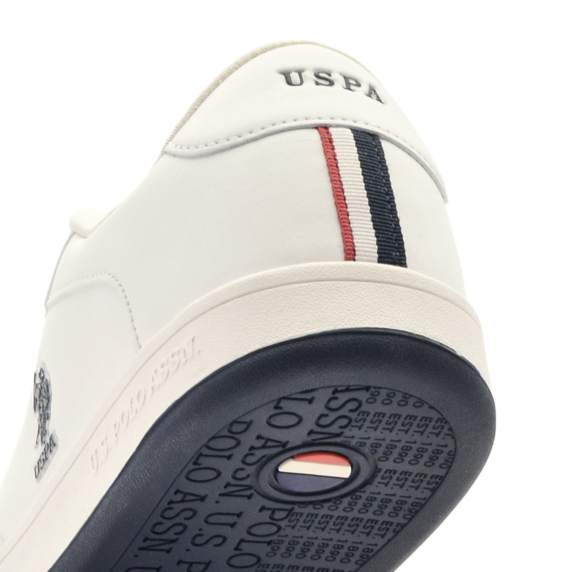 Men Solid Rein 3.0 Sneakers Off White - U.S. Polo Assn. India | Large