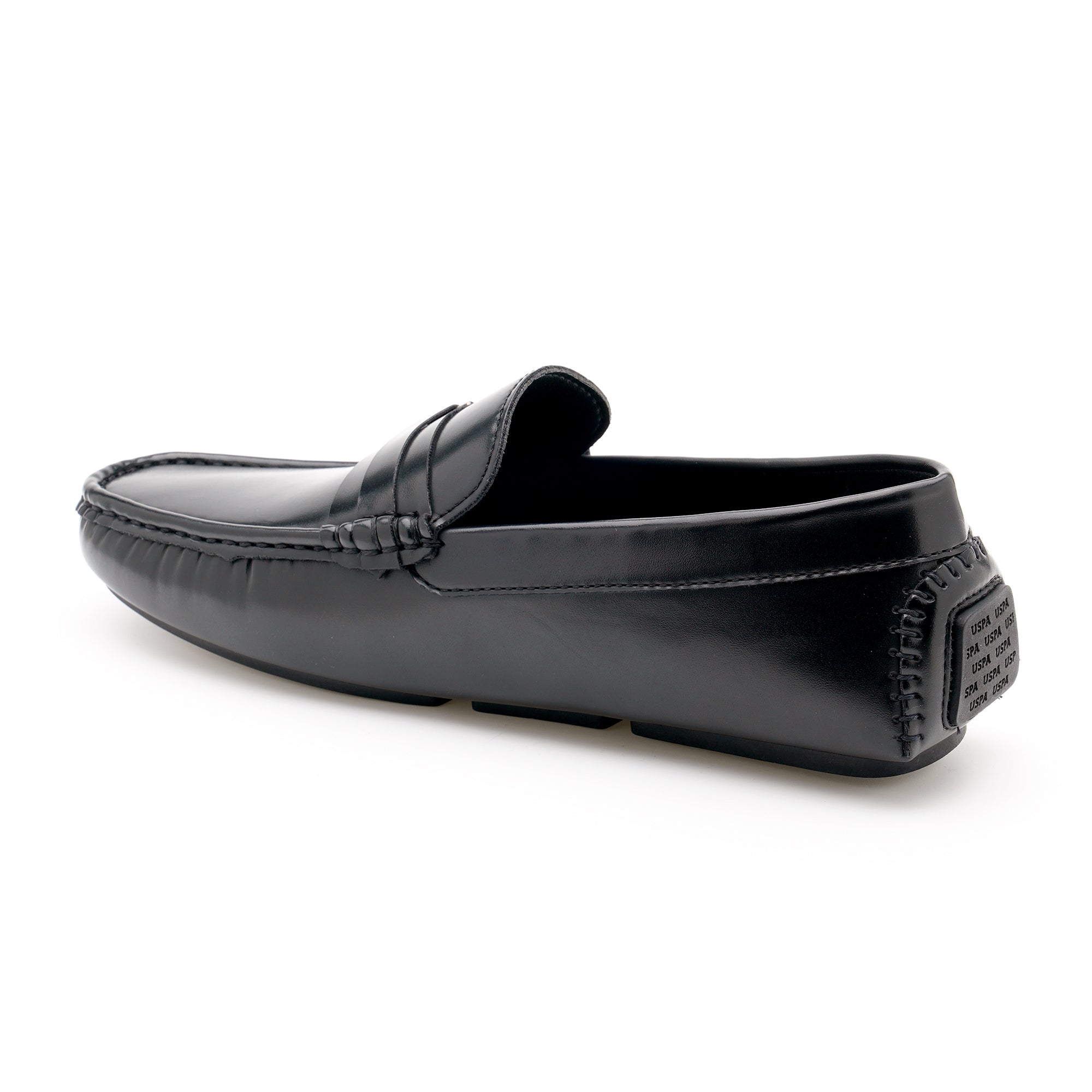 Men Solid Cronus 6.0 Loafers Black - U.S. Polo Assn. India | Large