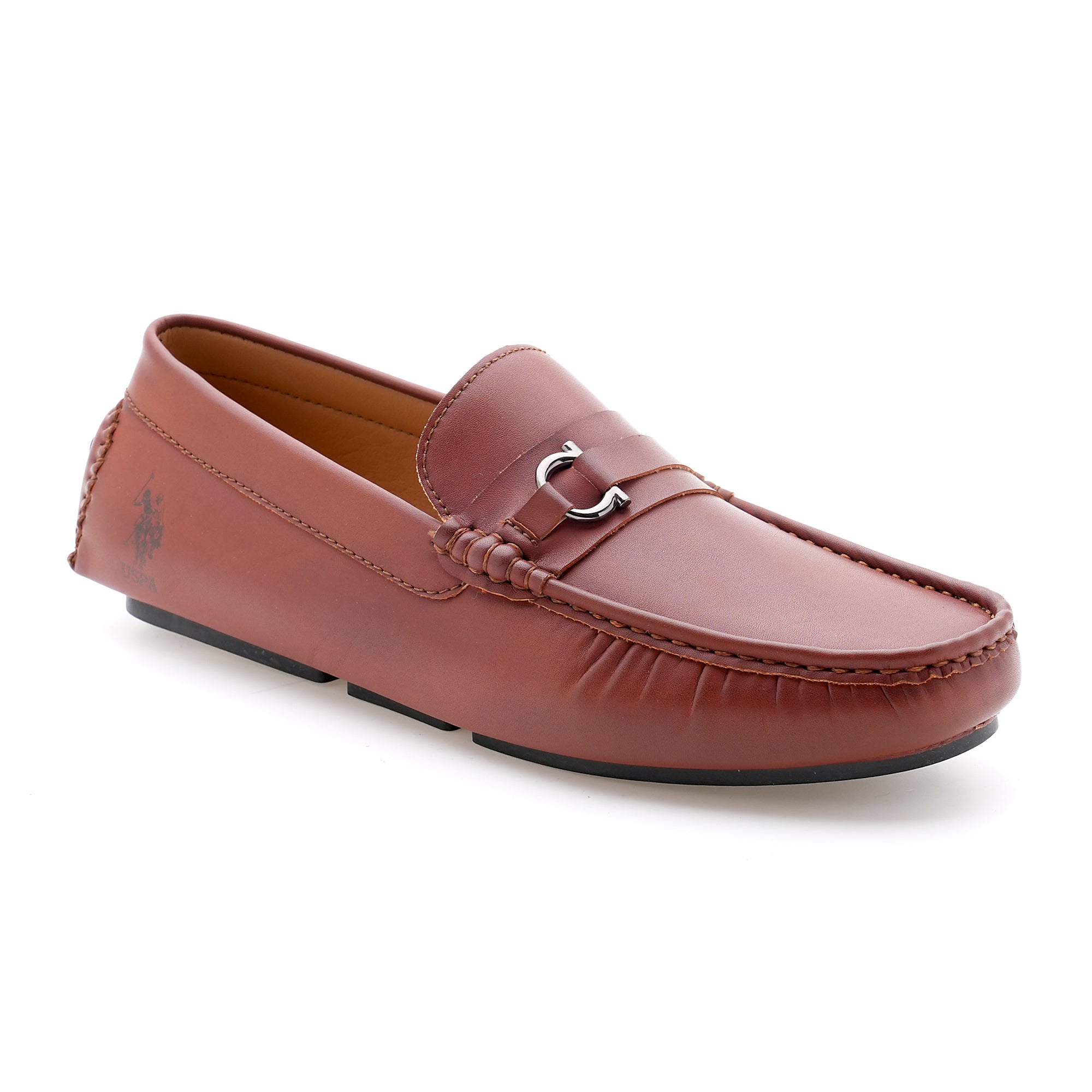 Men Solid Cronus 6.0 Loafers Tan - U.S. Polo Assn. India | Large