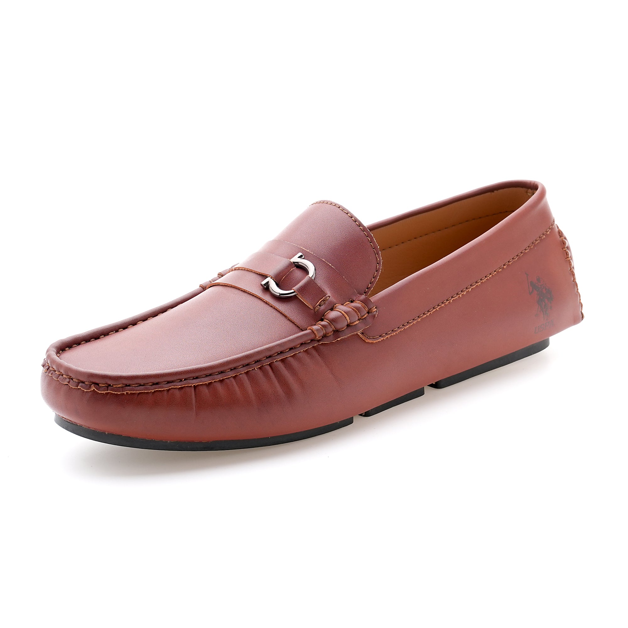 Men Solid Cronus 6.0 Loafers Tan - U.S. Polo Assn. India | Large