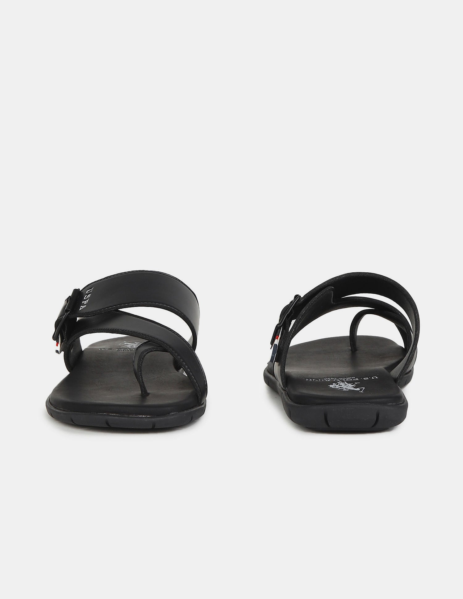 Men Angus Flip Flops Black - U.S. Polo Assn. India | Large