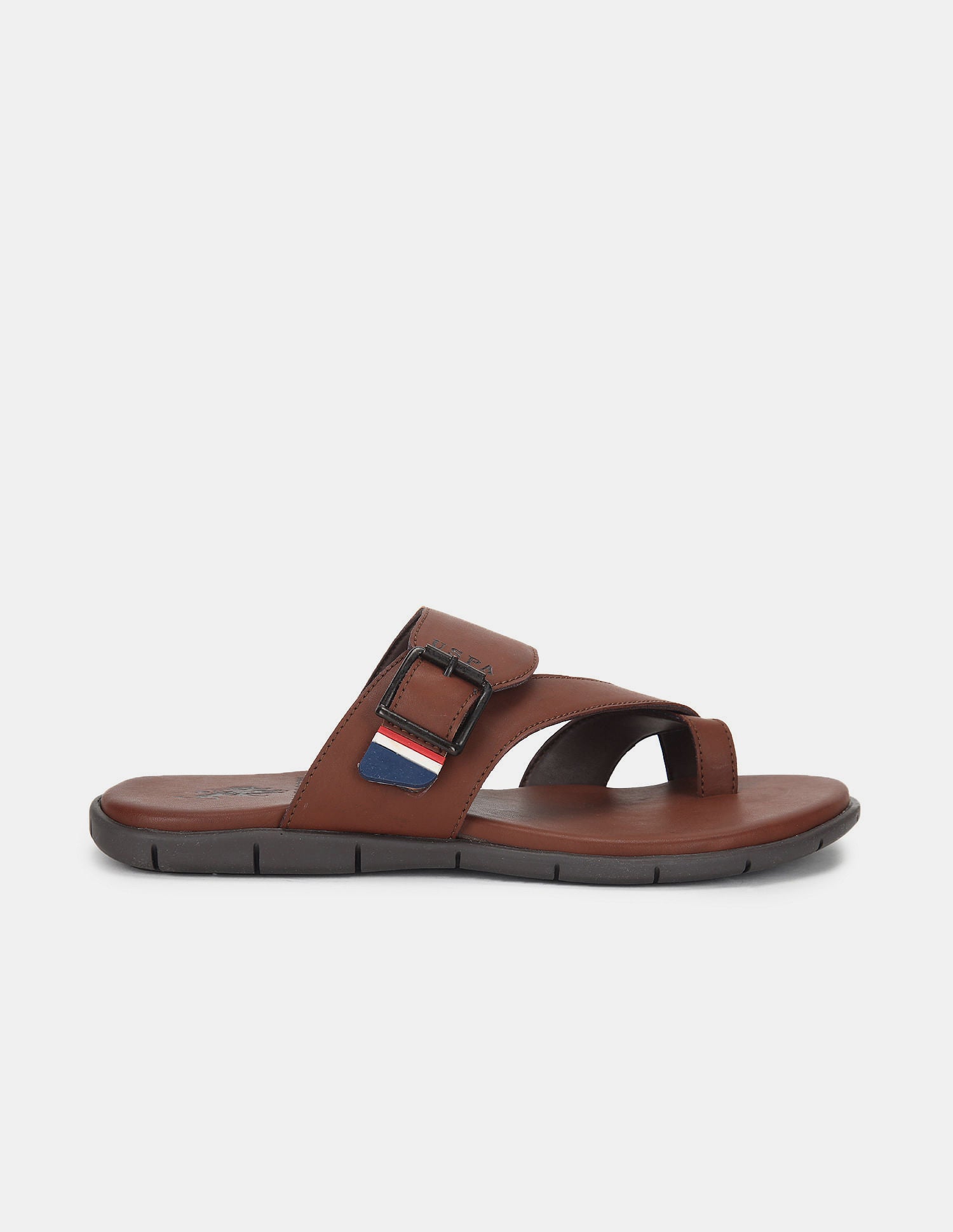 Men Angus Flip Flops Tan - U.S. Polo Assn. India | Large