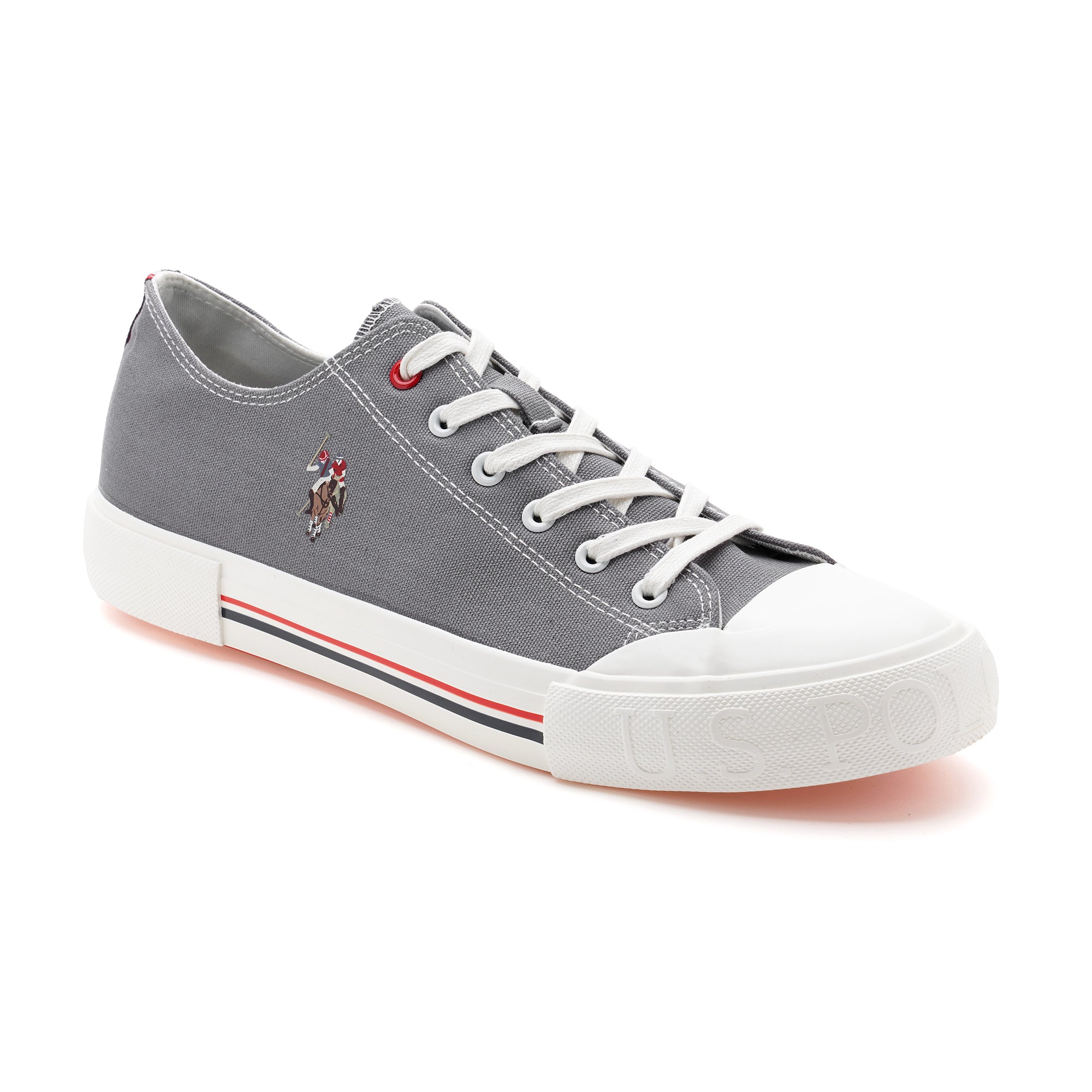 Men Drew 2.0 Canvas Casual Shoes Grey - U.S. POLO ASSN. | Large