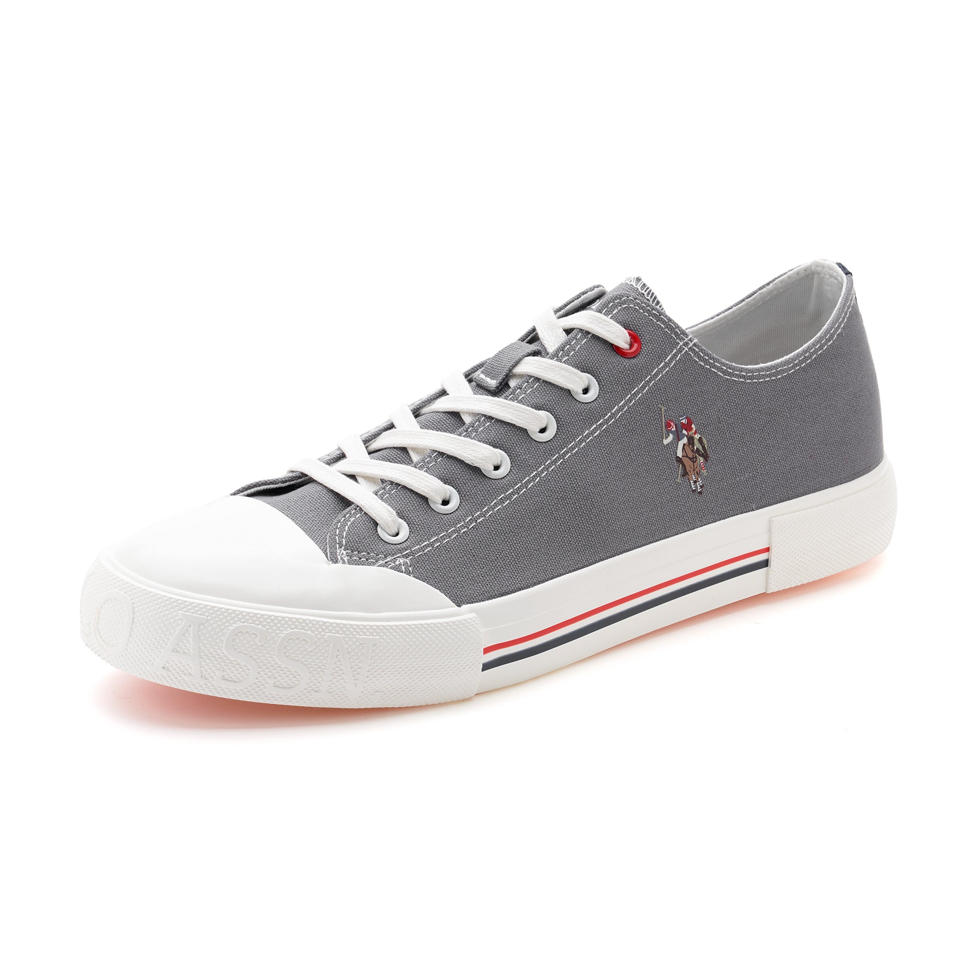 Men Drew 2.0 Canvas Casual Shoes Grey - U.S. POLO ASSN. | Large
