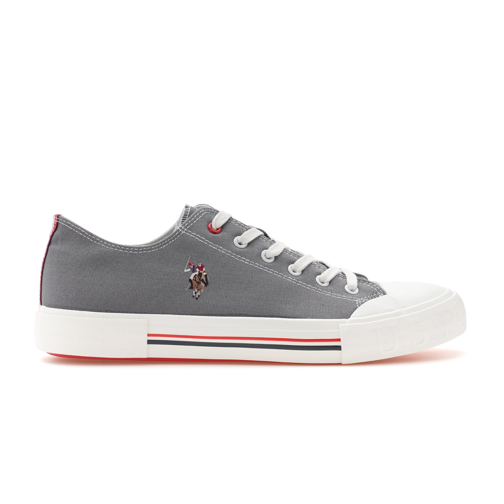Men Drew 2.0 Canvas Casual Shoes Grey - U.S. POLO ASSN. | Large