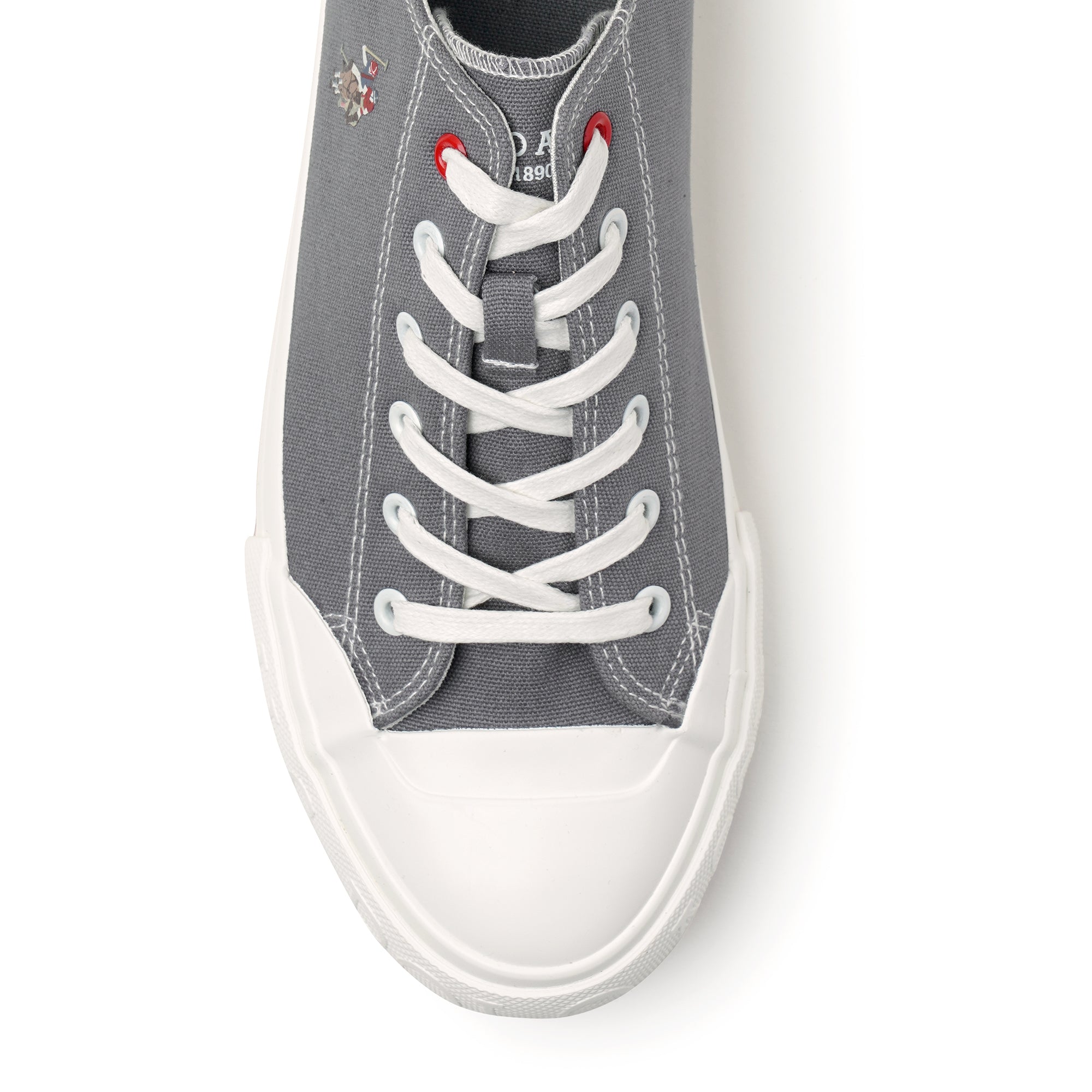 Men Drew 2.0 Canvas Casual Shoes Grey - U.S. POLO ASSN. | Large