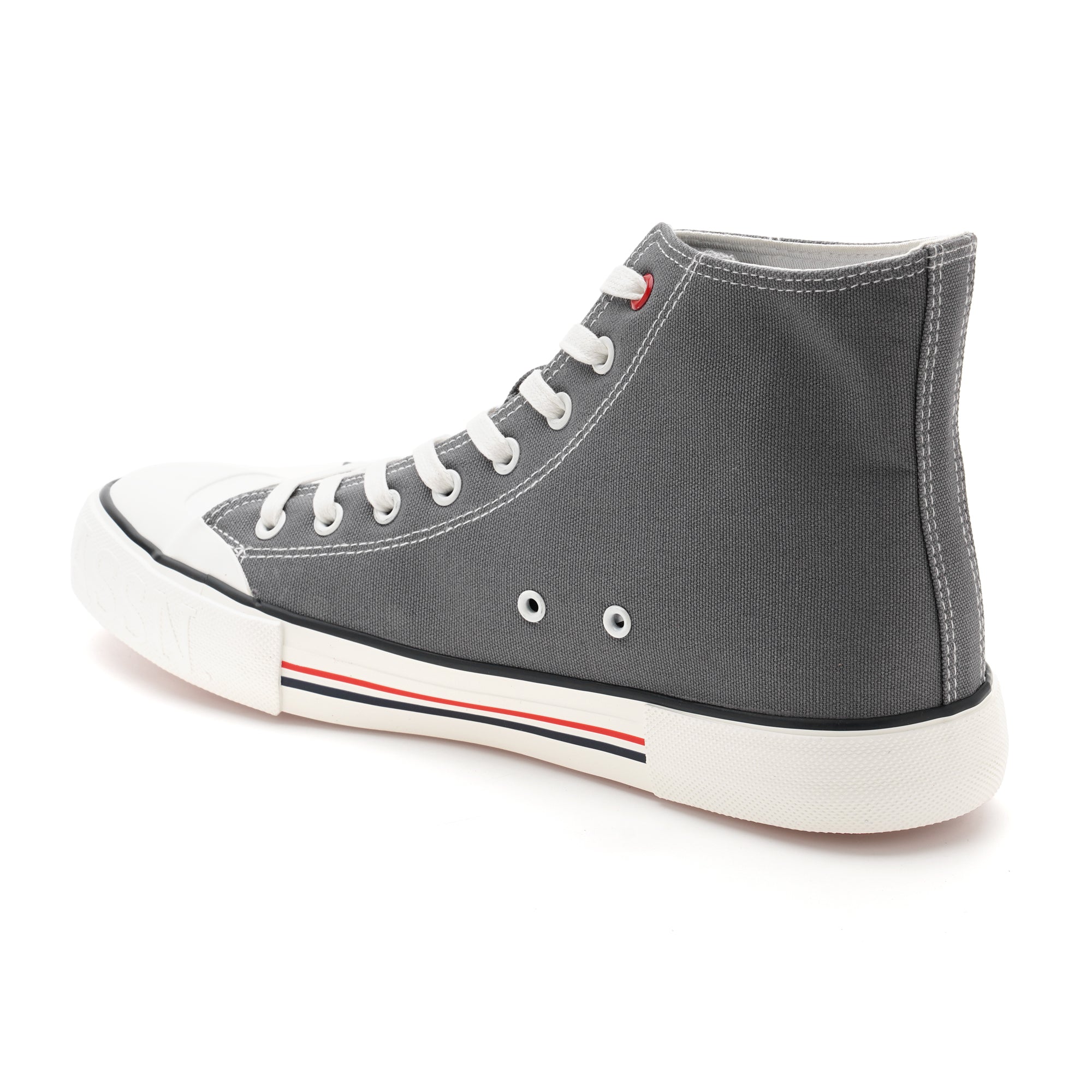 Men Vlair 2.0 Canvas Mid Top Casual Shoes Grey - U.S. POLO ASSN. | Large