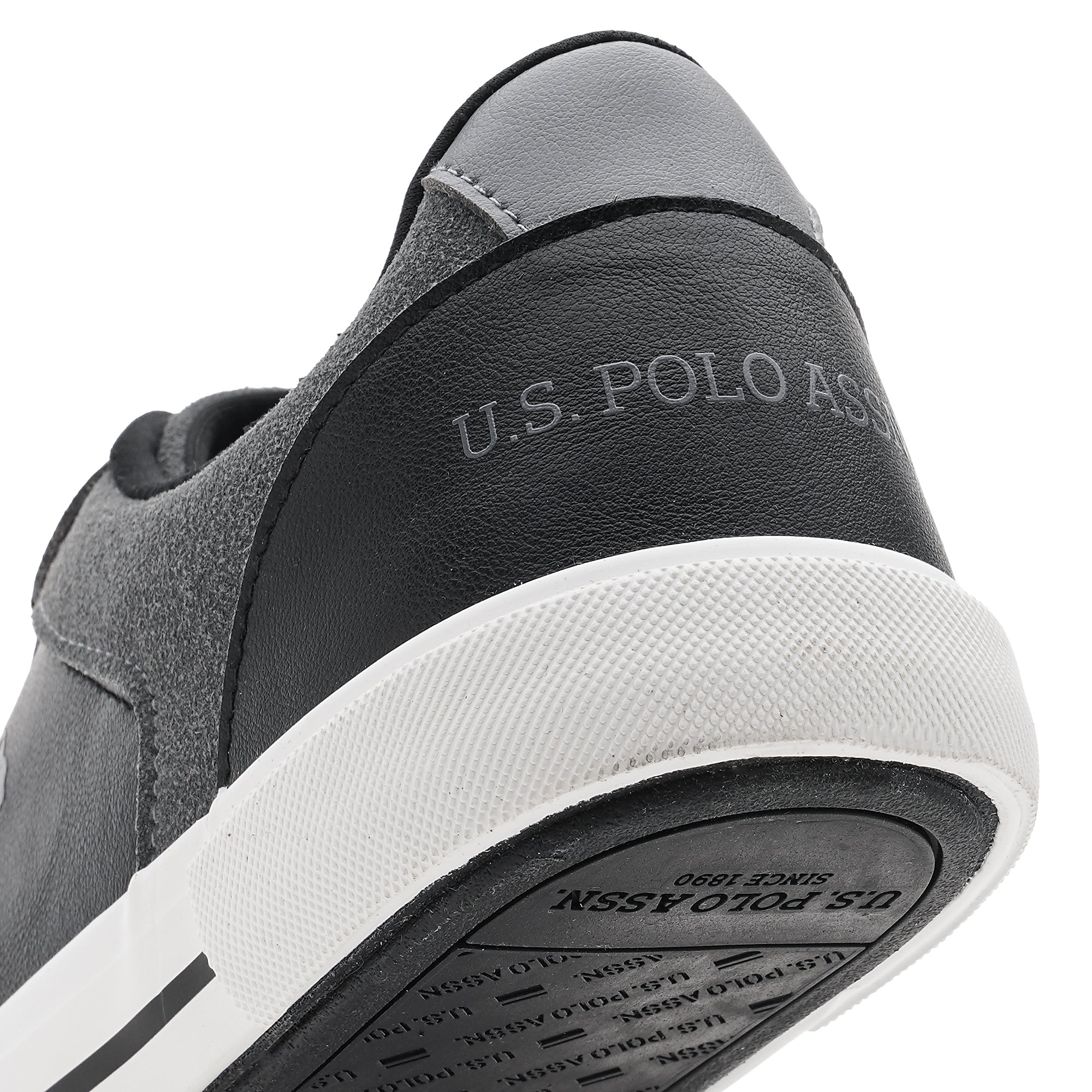 Men Hampton 4.0 Colourblocked Sneakers Black - U.S. Polo Assn. India | Large