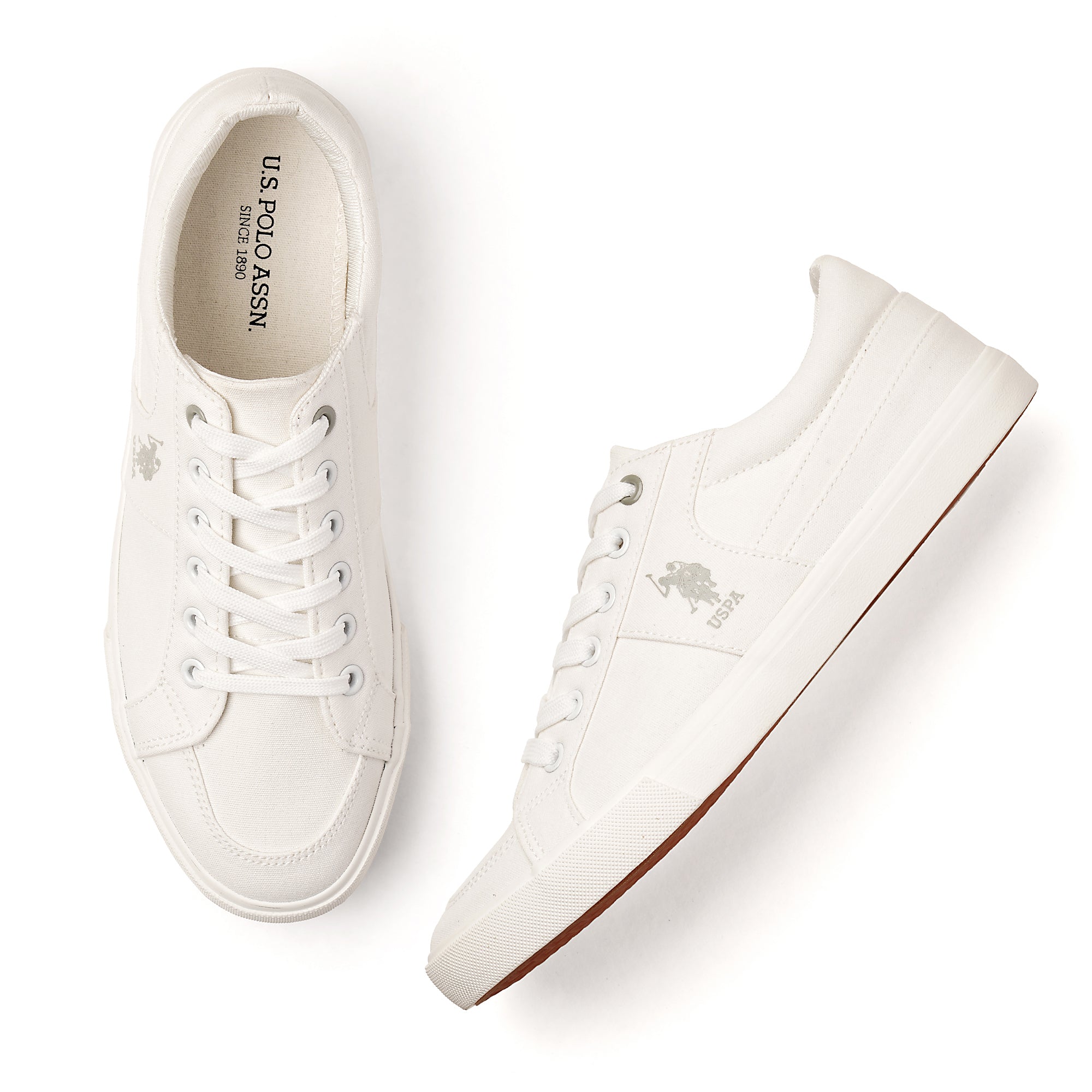 Men Clarkin 10.0 Colourblocked Sneakers White - U.S. Polo Assn. India | Large