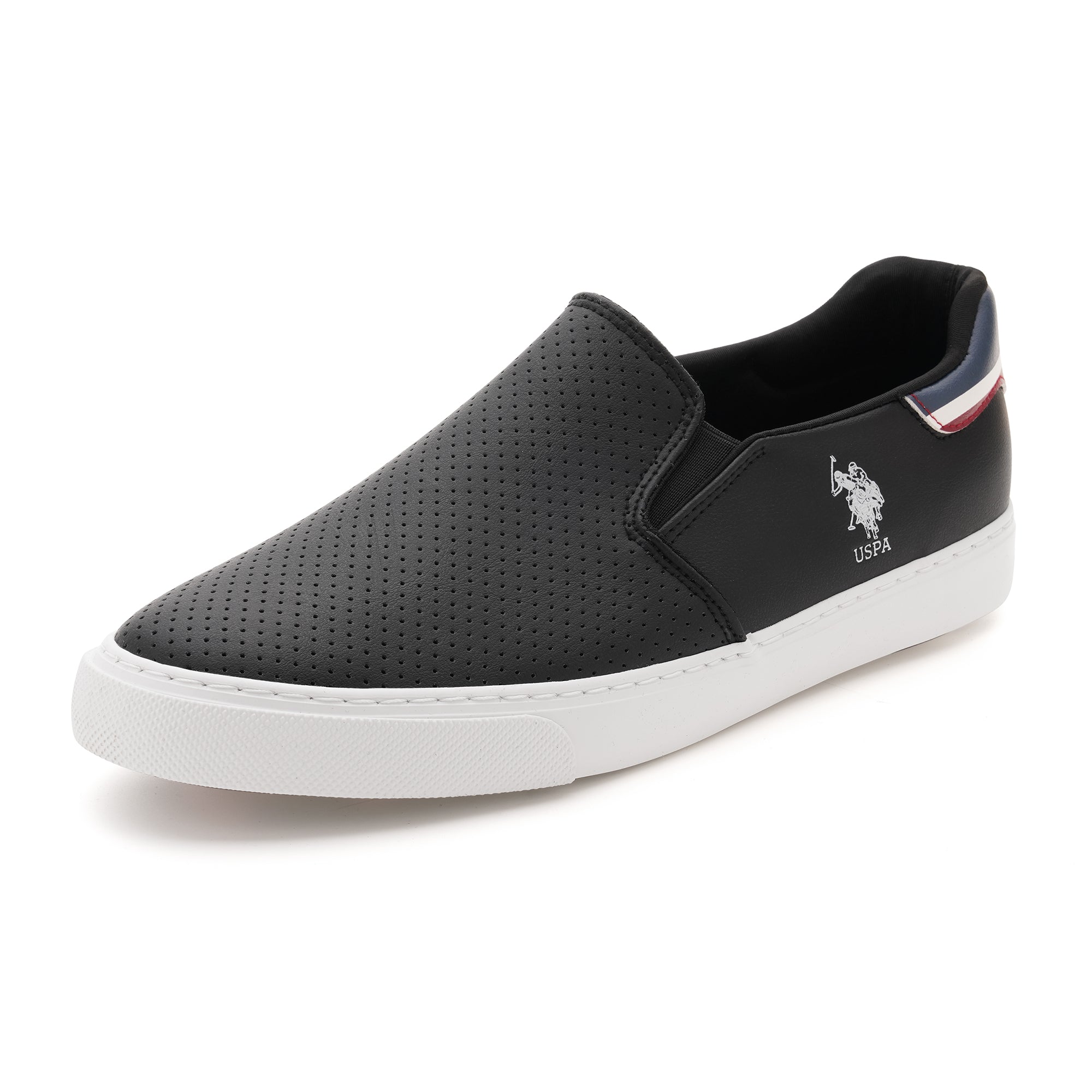 Men Campbell 5.0 Slip-on Shoes Black - U.S. Polo Assn. India | Large