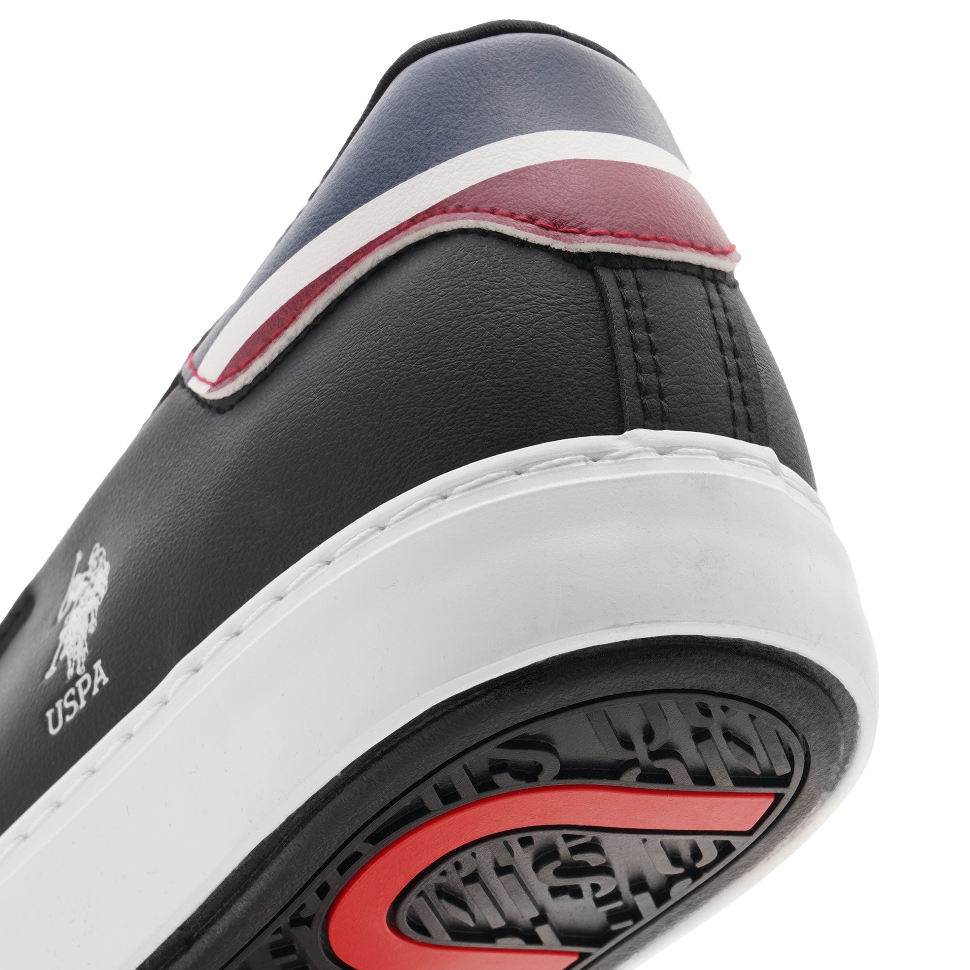 Men Campbell 5.0 Slip-on Shoes Black - U.S. Polo Assn. India | Large