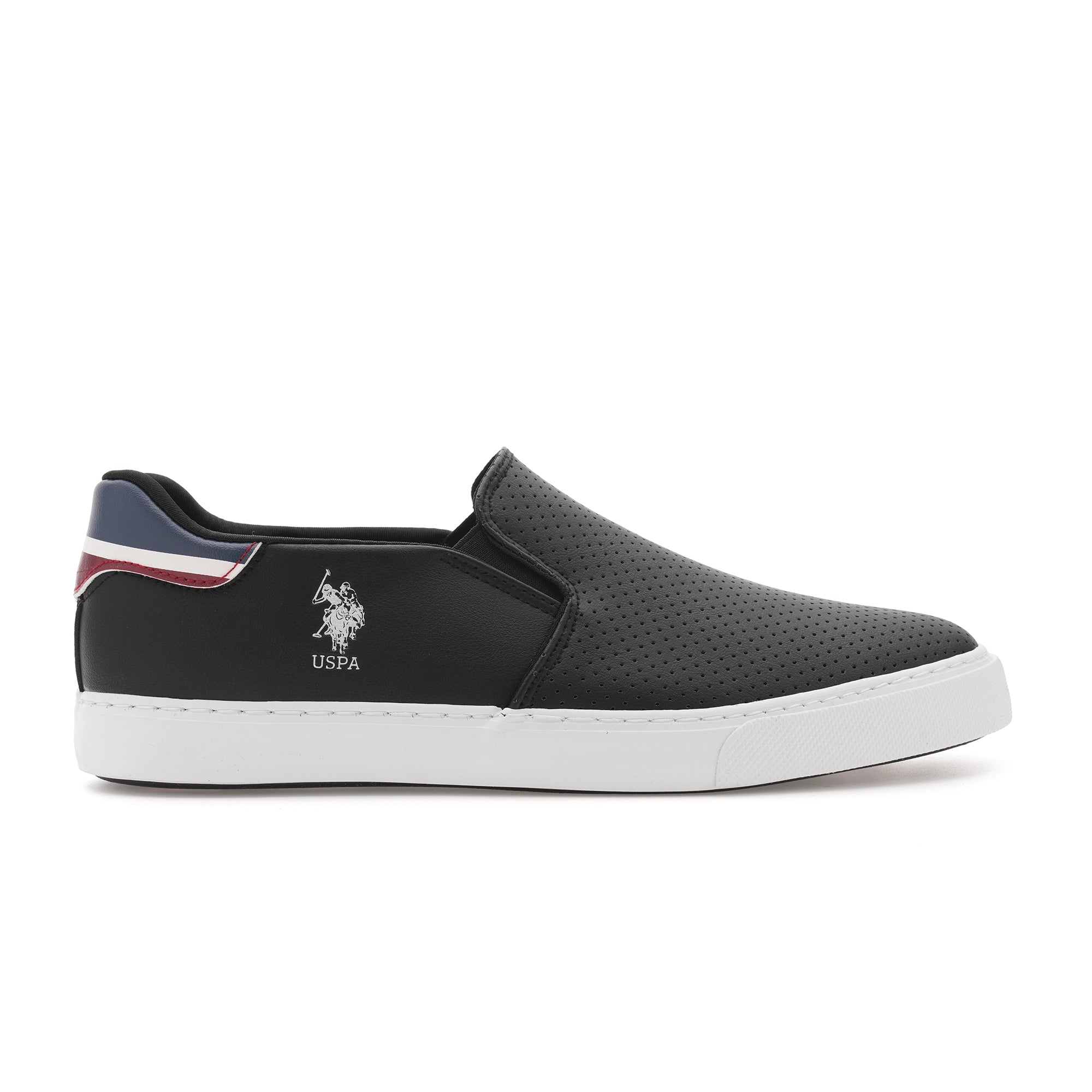 Men Campbell 5.0 Slip-on Shoes Black - U.S. Polo Assn. India | Large