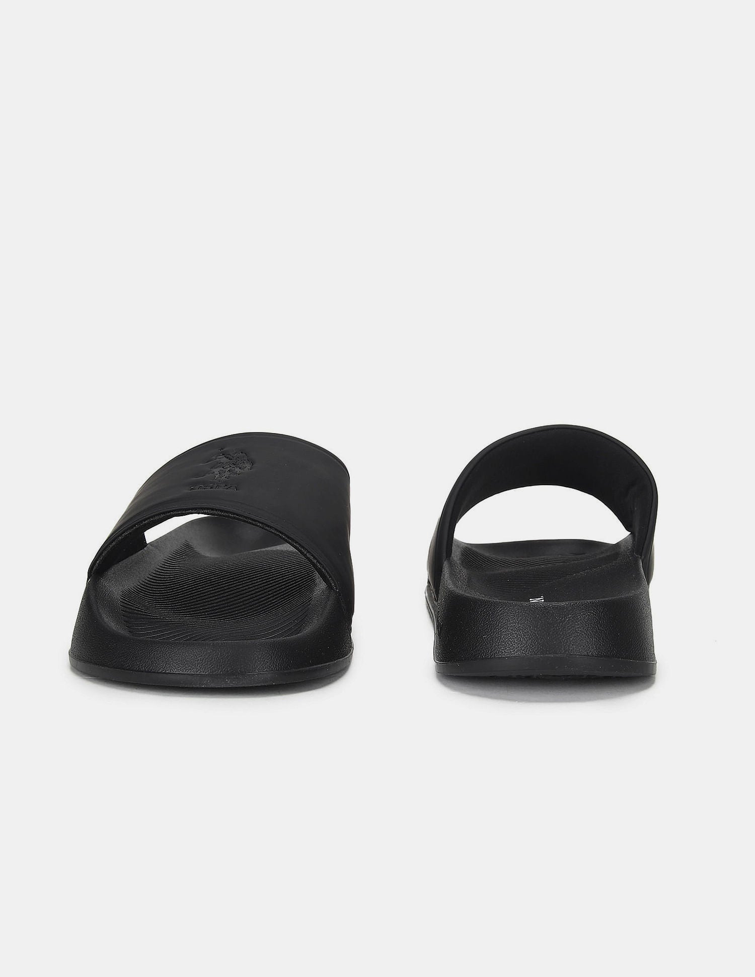Men Roan Sliders Black - U.S. Polo Assn. India | Large