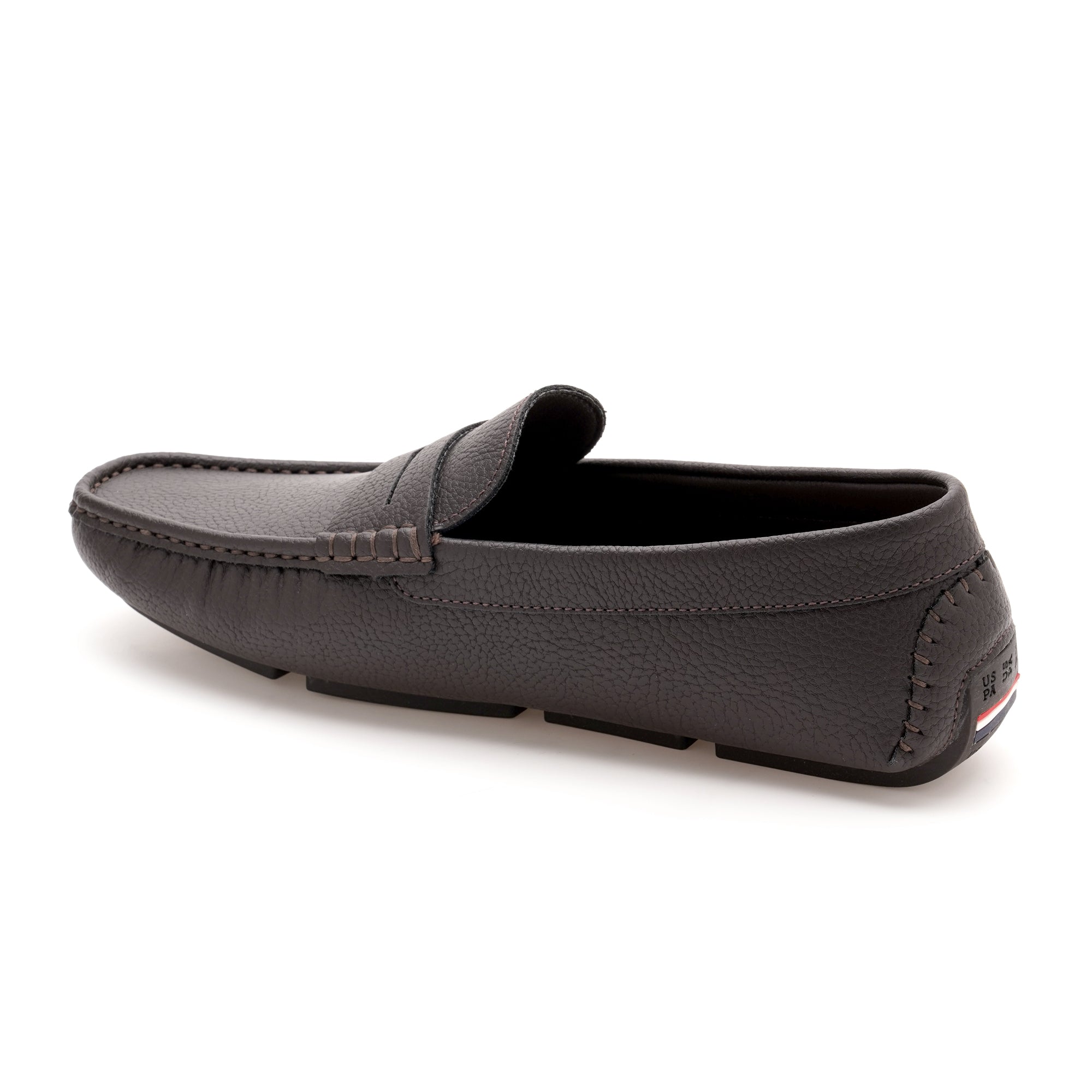 Men Kiger 2.0 Textured Loafers Brown - U.S. Polo Assn. India | Large