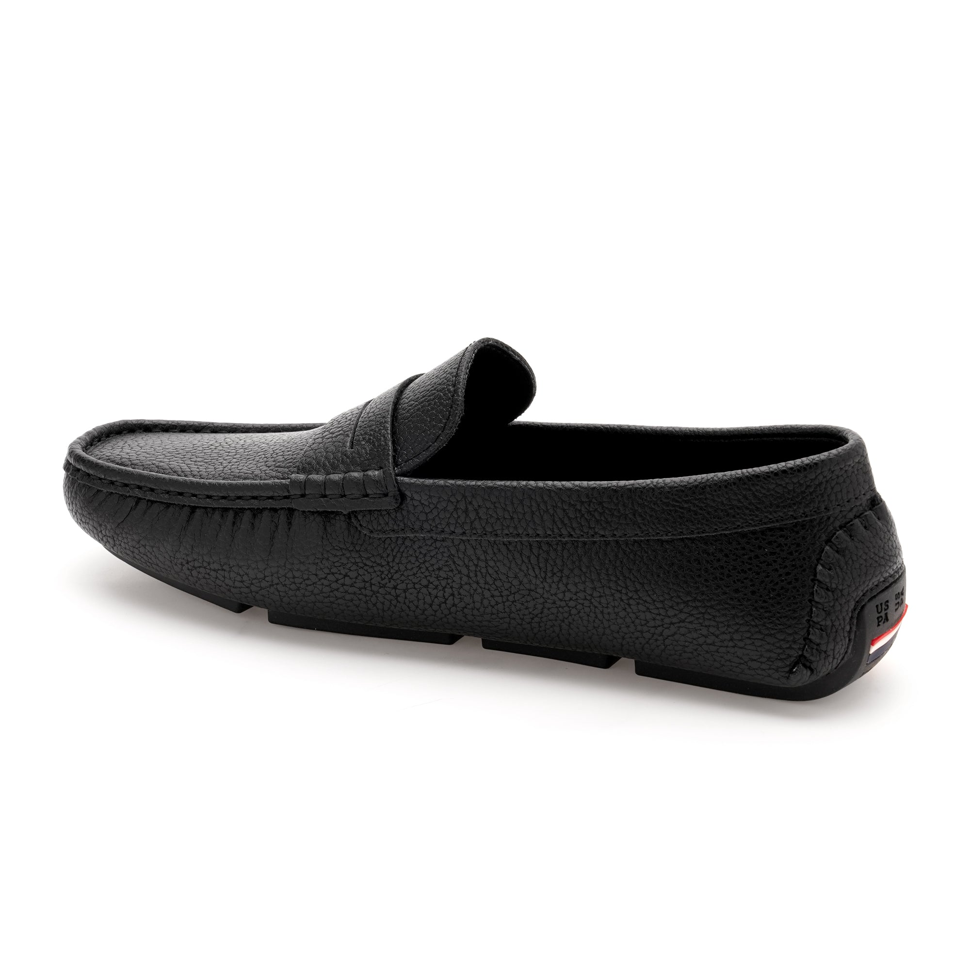 Men Kiger 2.0 Textured Loafers Black - U.S. Polo Assn. India | Large