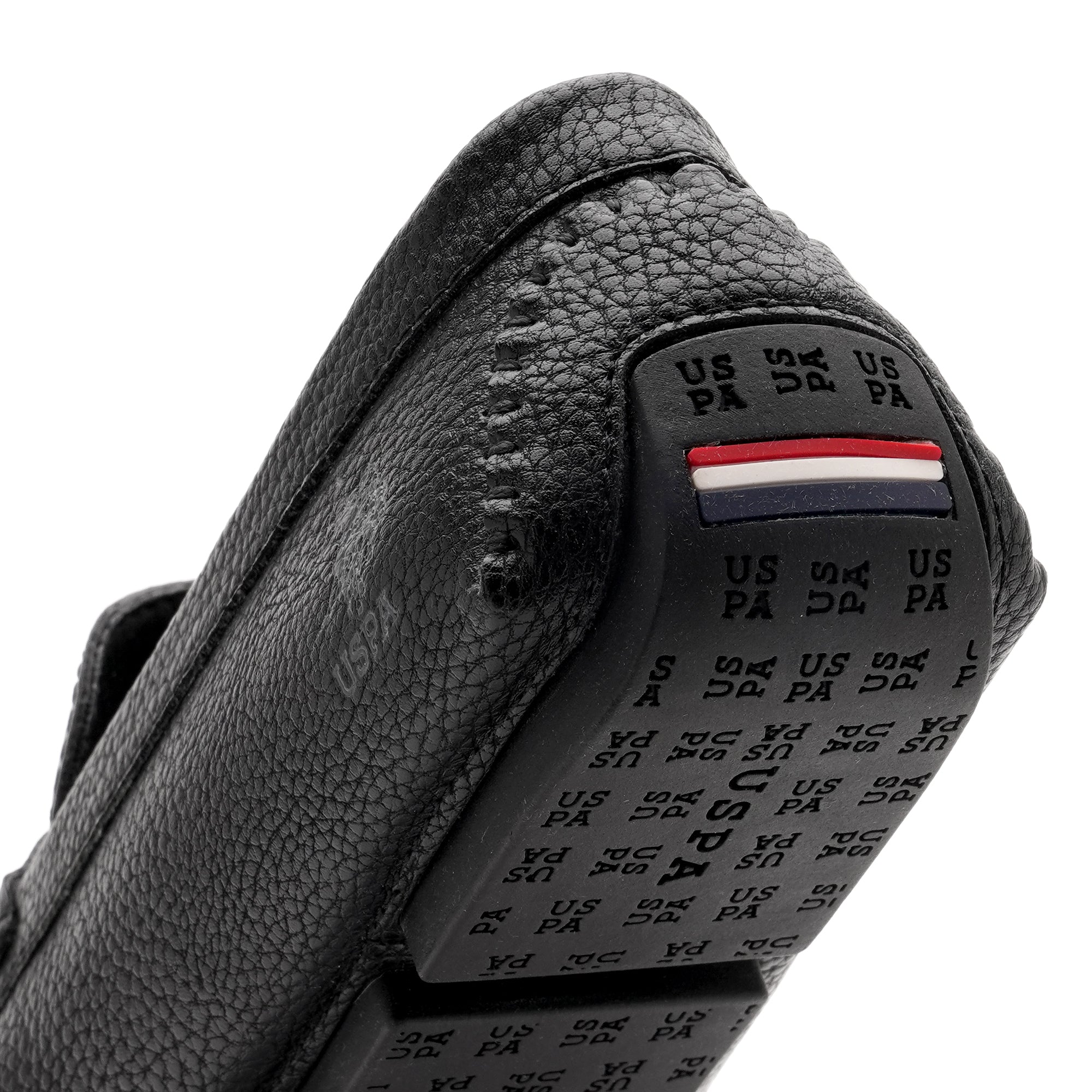 Men Kiger 2.0 Textured Loafers Black - U.S. Polo Assn. India | Large