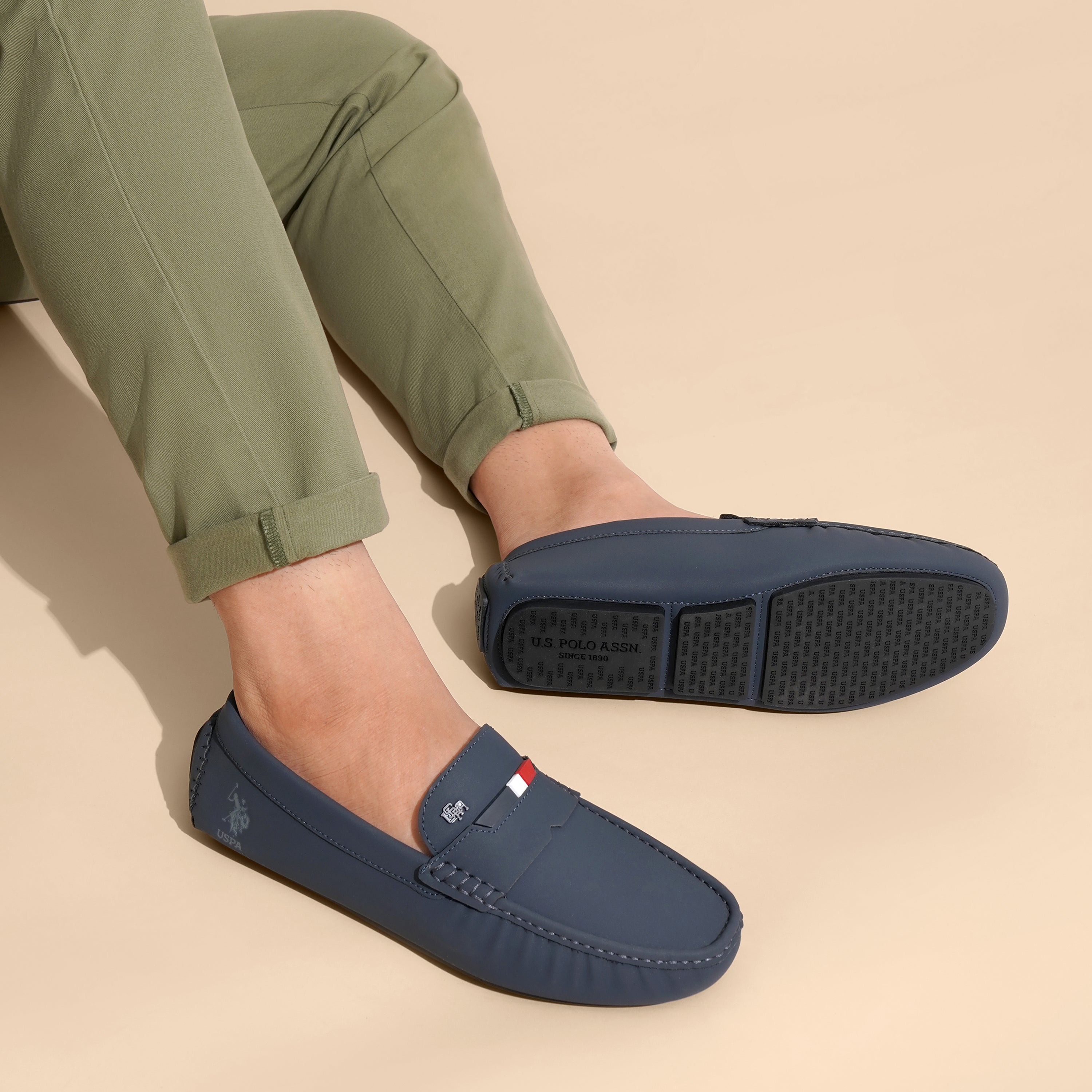 Men Galer 2.0 Loafers Navy - U.S. Polo Assn. India | Large