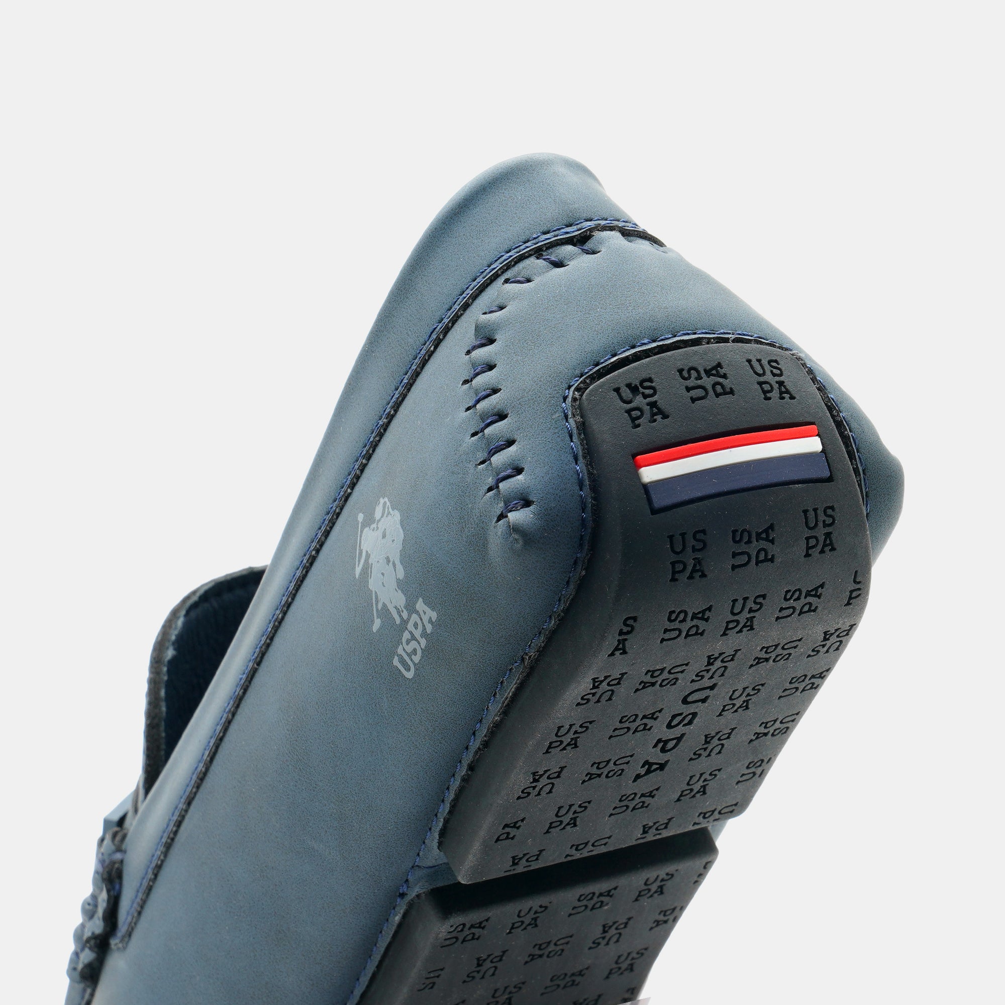 Men Barnes 5.0 Textured Loafers Navy - U.S. Polo Assn. India | Large