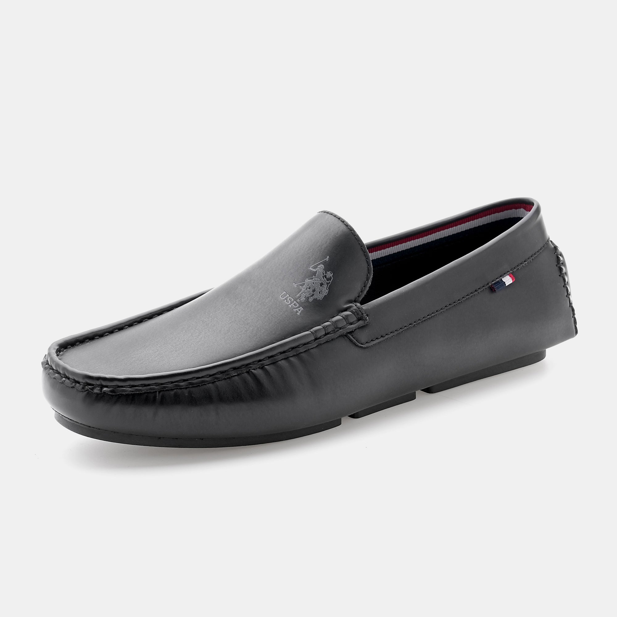 Men Aaron 6.0 Loafers Black - U.S. Polo Assn. India | Large