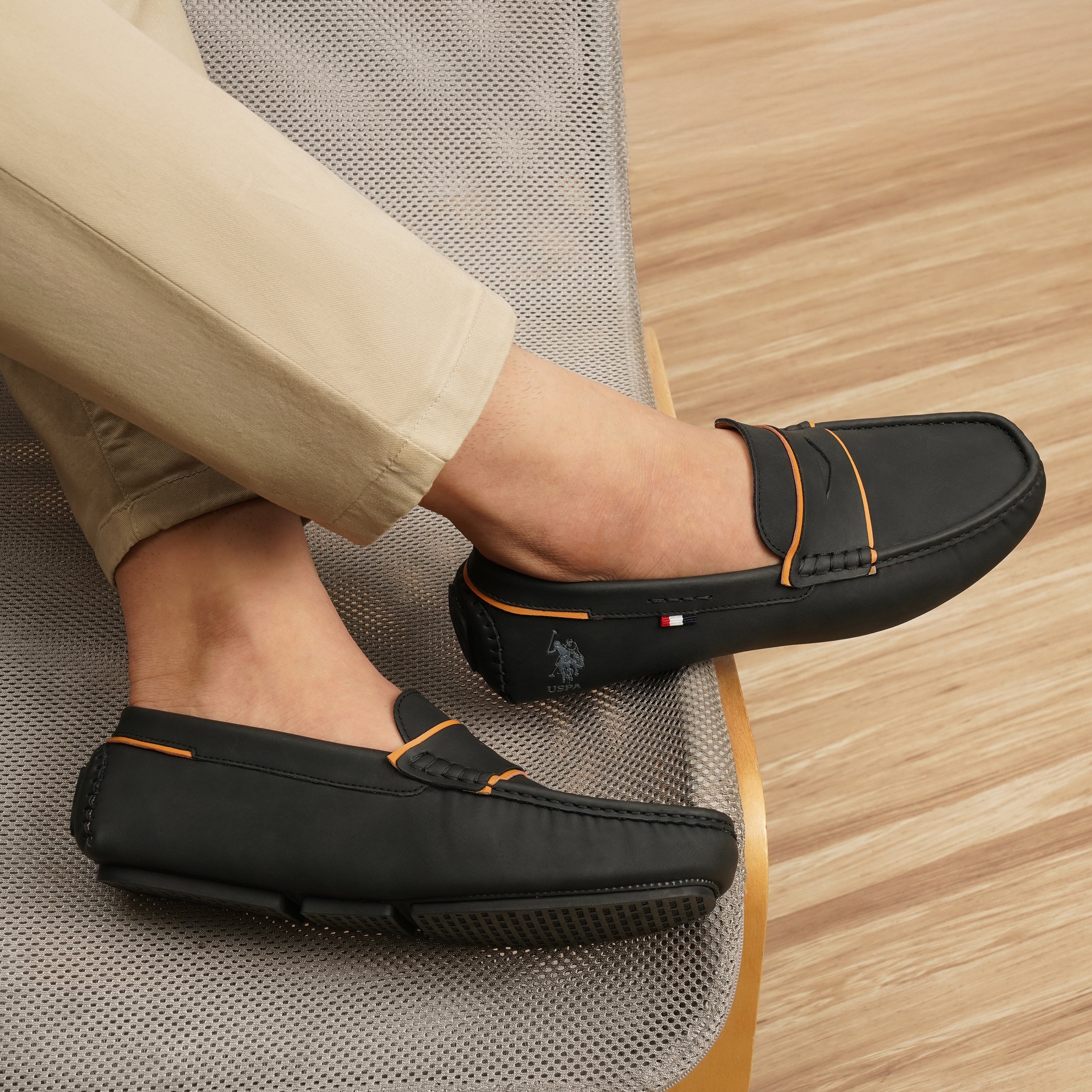 Men Mirano 6.0 Loafers Black - U.S. Polo Assn. India | Large