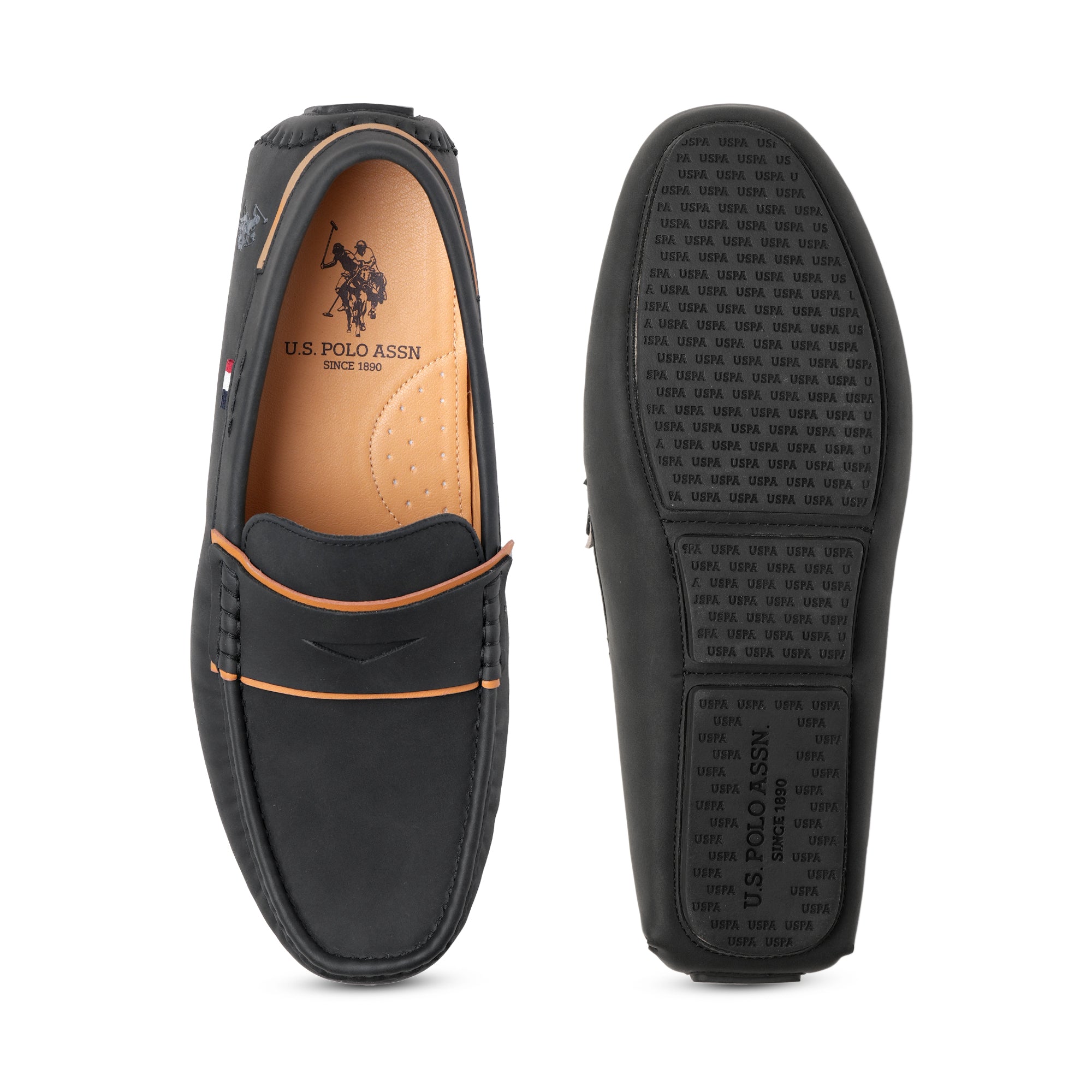 Men Mirano 6.0 Loafers Black - U.S. Polo Assn. India | Large