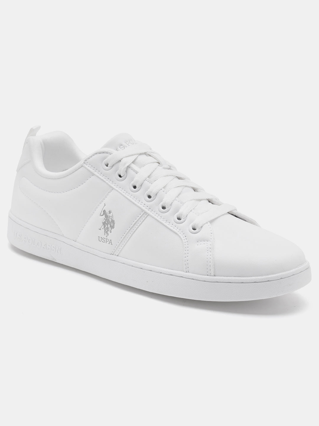 Men Dorim 2.0 Solid Sneakers White - U.S. Polo Assn. India | Large