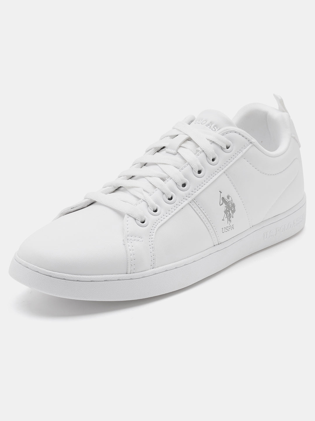 Men Dorim 2.0 Solid Sneakers White - U.S. Polo Assn. India | Large