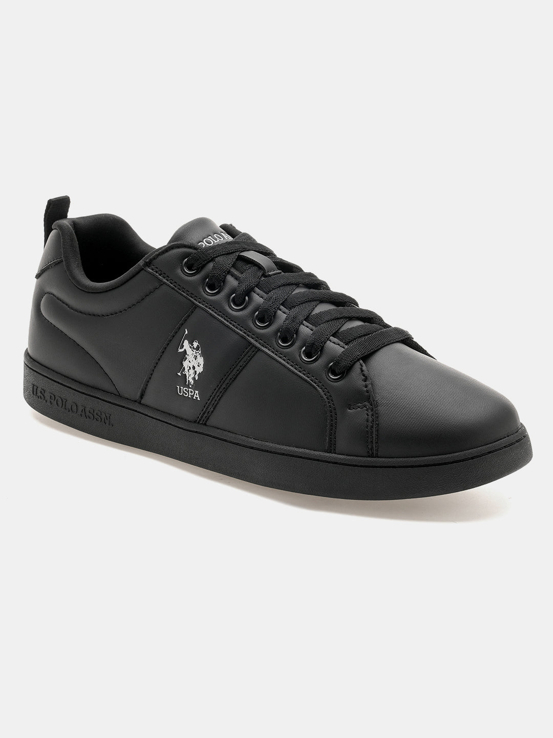 Men Dorim 2.0 Solid Sneakers Black - U.S. Polo Assn. India | Large